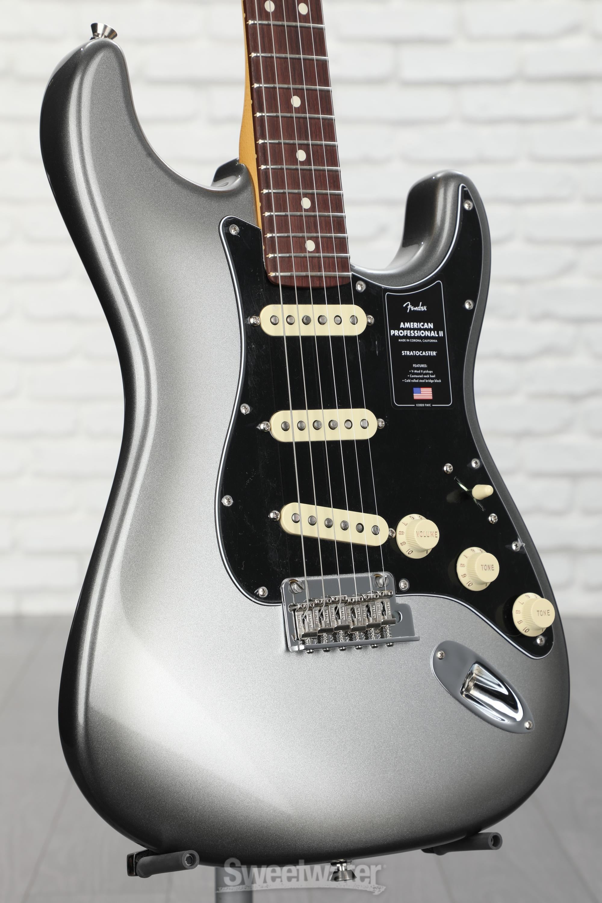 Fender American Professional II Stratocaster - Mercury with