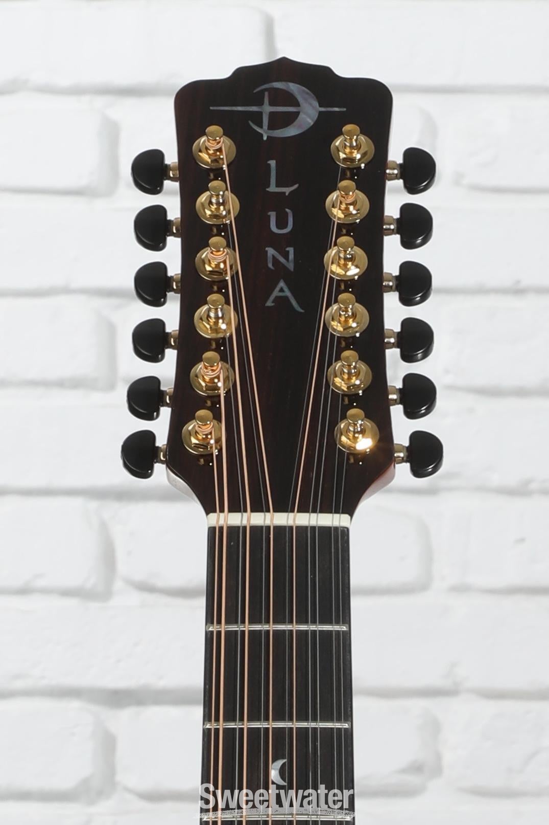 Luna Vista Eagle 12-string Acoustic-electric Guitar - Gloss