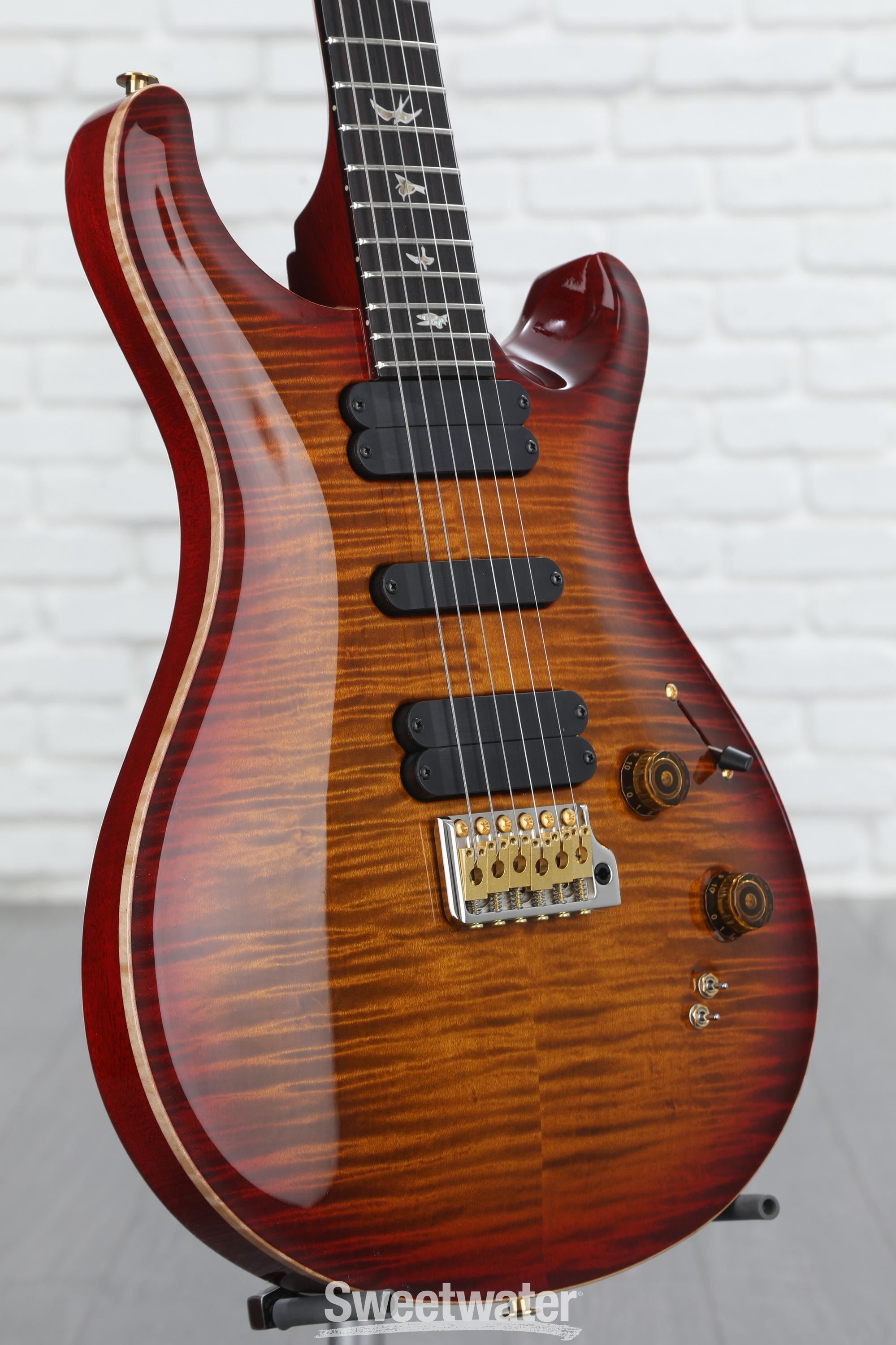 PRS 509 Electric Guitar - Dark Cherry Burst, 10-Top | Sweetwater