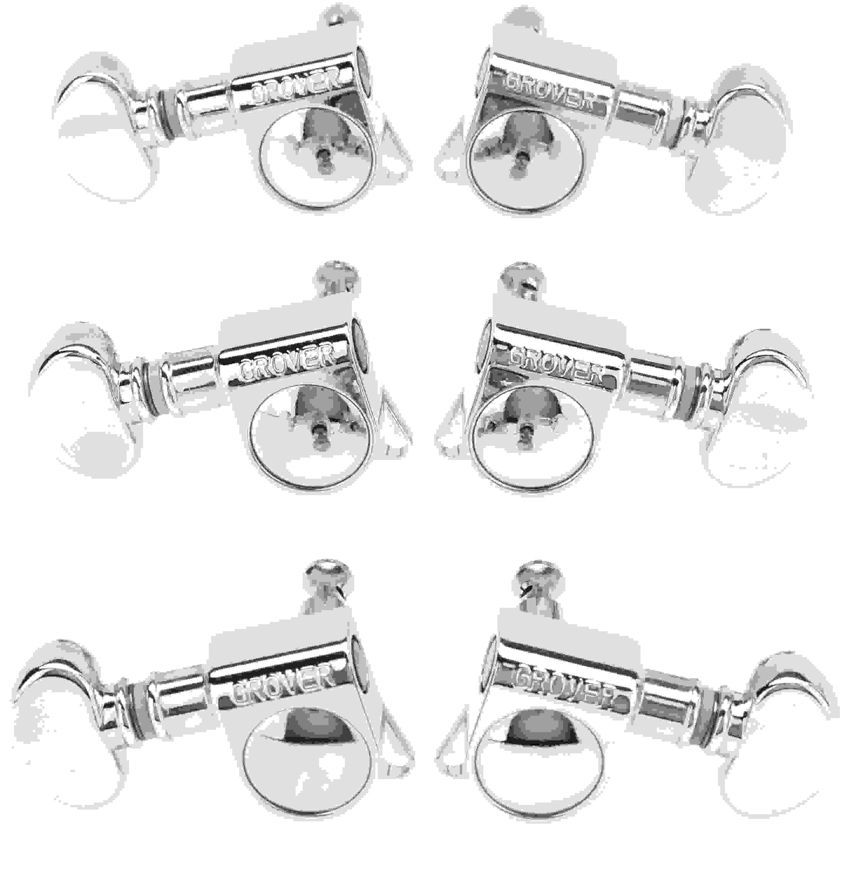 Grover 305C Mid-Size Rotomatic Tuners - 3+3 - Chrome