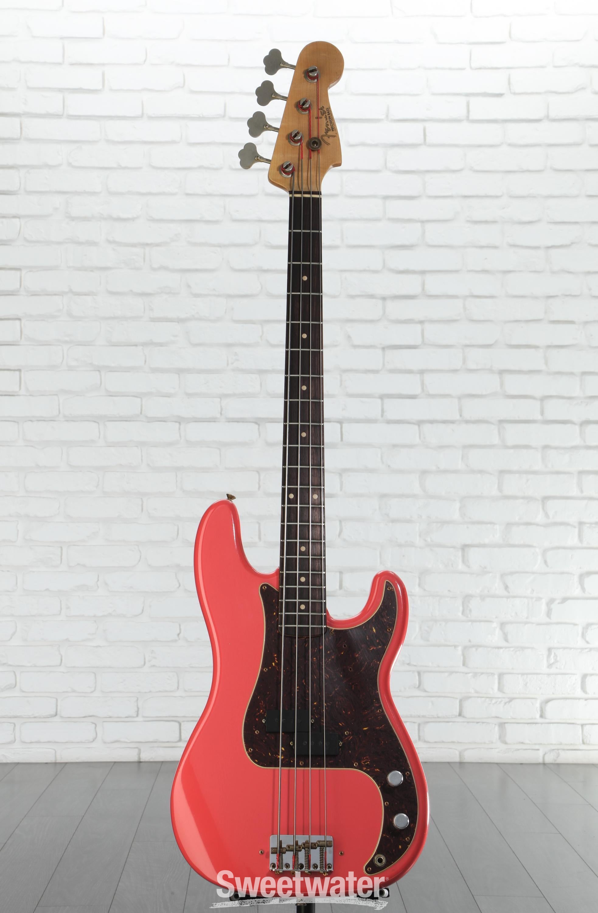 Fender Custom Shop Pino Palladino Precision Bass Guitar - Fiesta