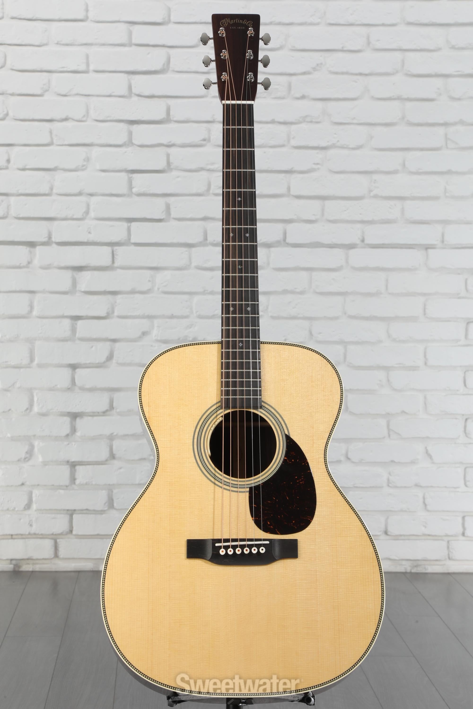 Martin OM-28E Standard Series Acoustic-electric Guitar - Natural
