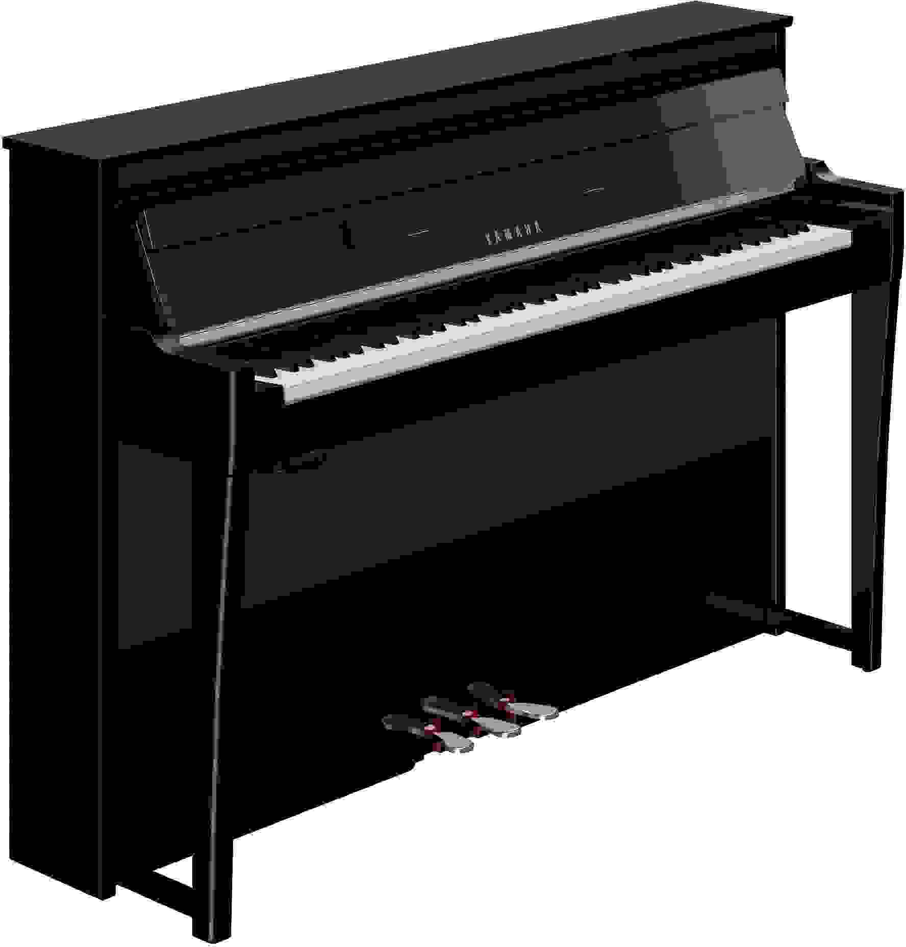 Yamaha AvantGrand NU1XA Digital Upright Piano - Polished Ebony