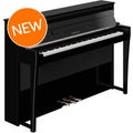 Photo of Yamaha AvantGrand NU1XA Digital Upright Piano - Polished Ebony