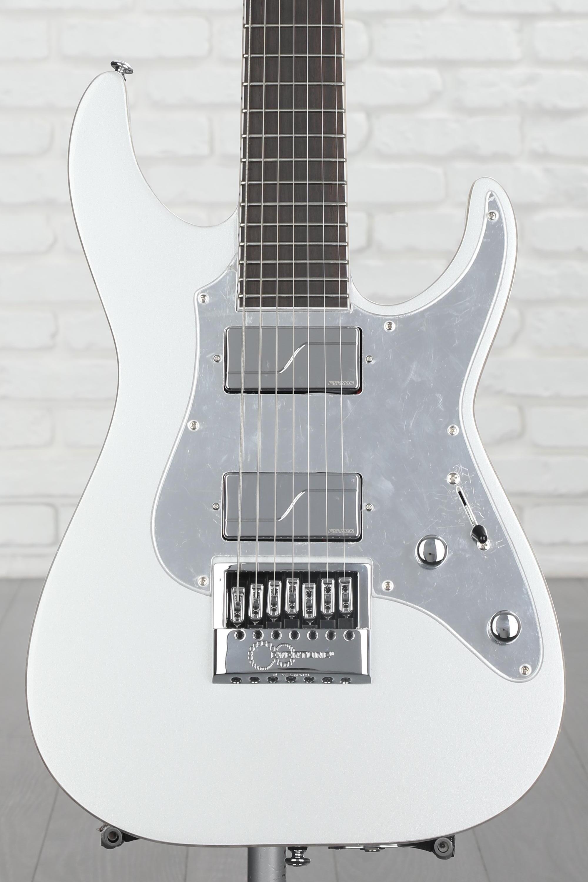 ESP LTD Ken Susi Signature KS M-7 Electric Guitar - Metallic Silver |  Sweetwater