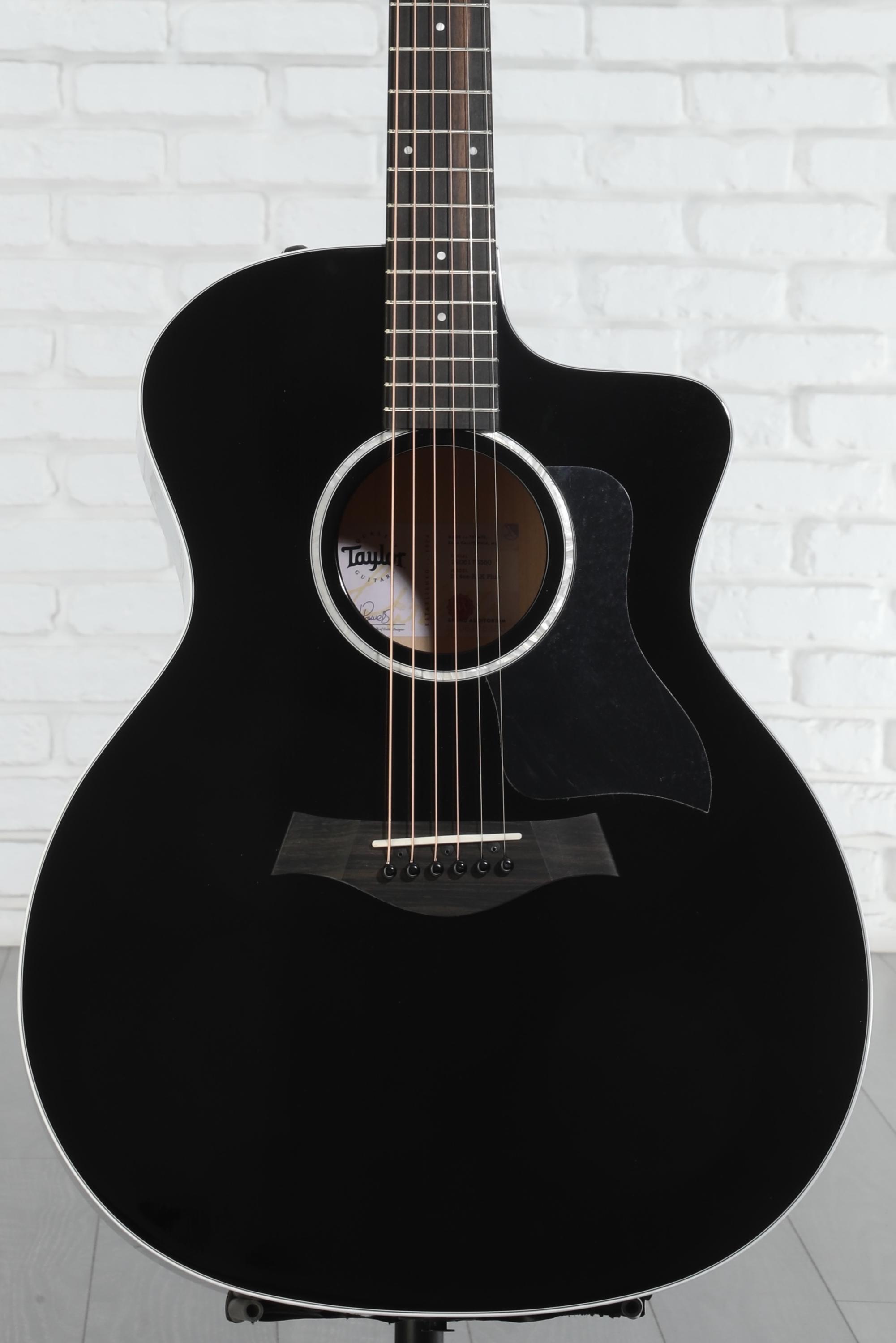 Taylor 214ce Plus Acoustic-electric Guitar - Black | Sweetwater