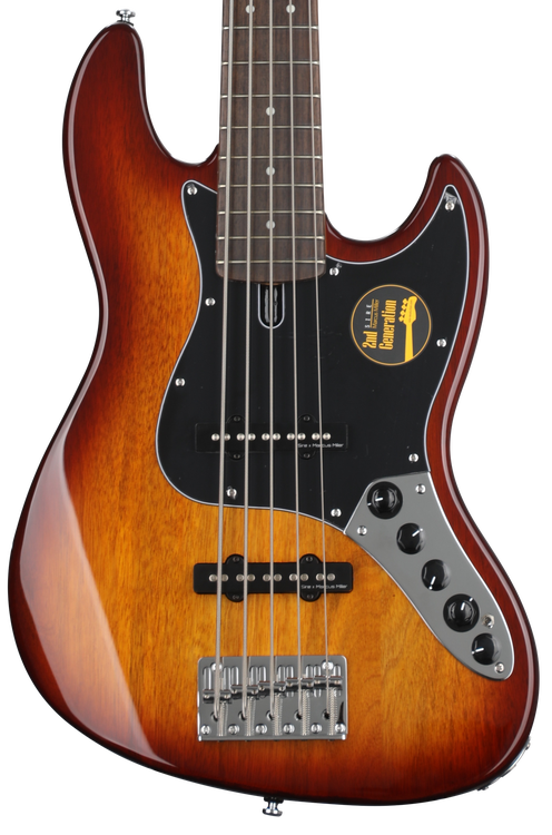 Sire Marcus Miller V3 5-string Bass Guitar - Tobacco Sunburst | Sweetwater