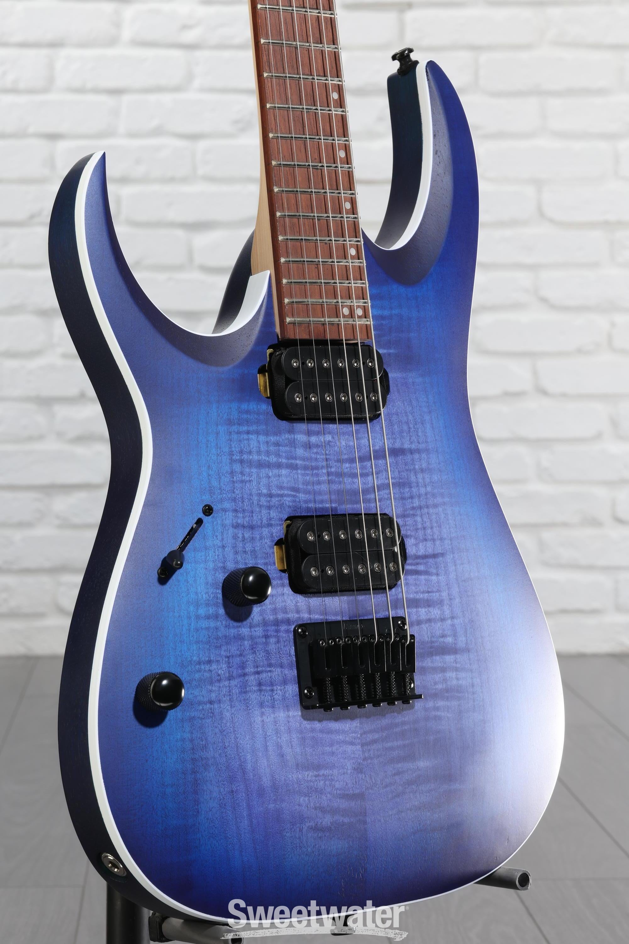 Ibanez Standard RGA42FML Left-handed - Blue Lagoon Burst Flat