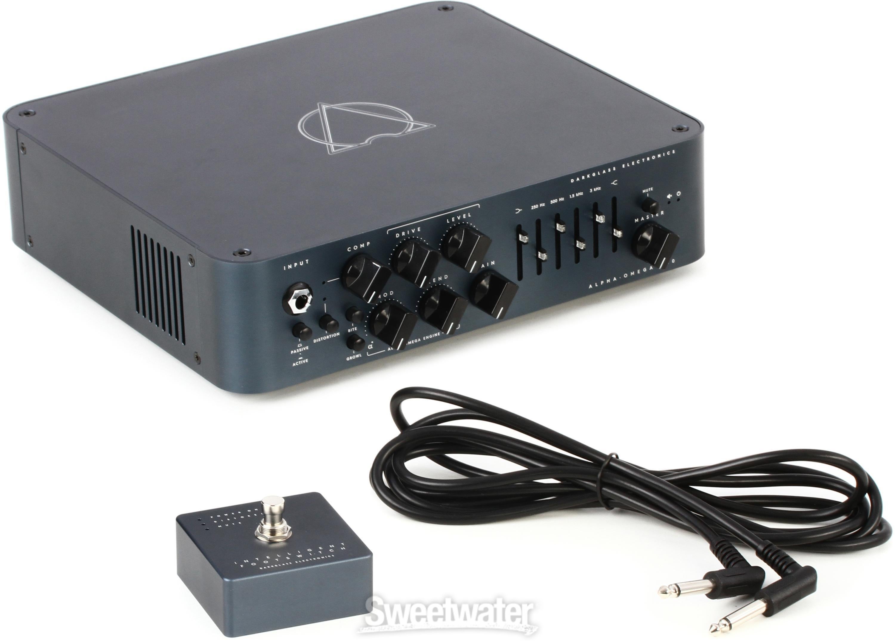 Darkglass Alpha-Omega 900 - 900-watt Bass Head Reviews | Sweetwater