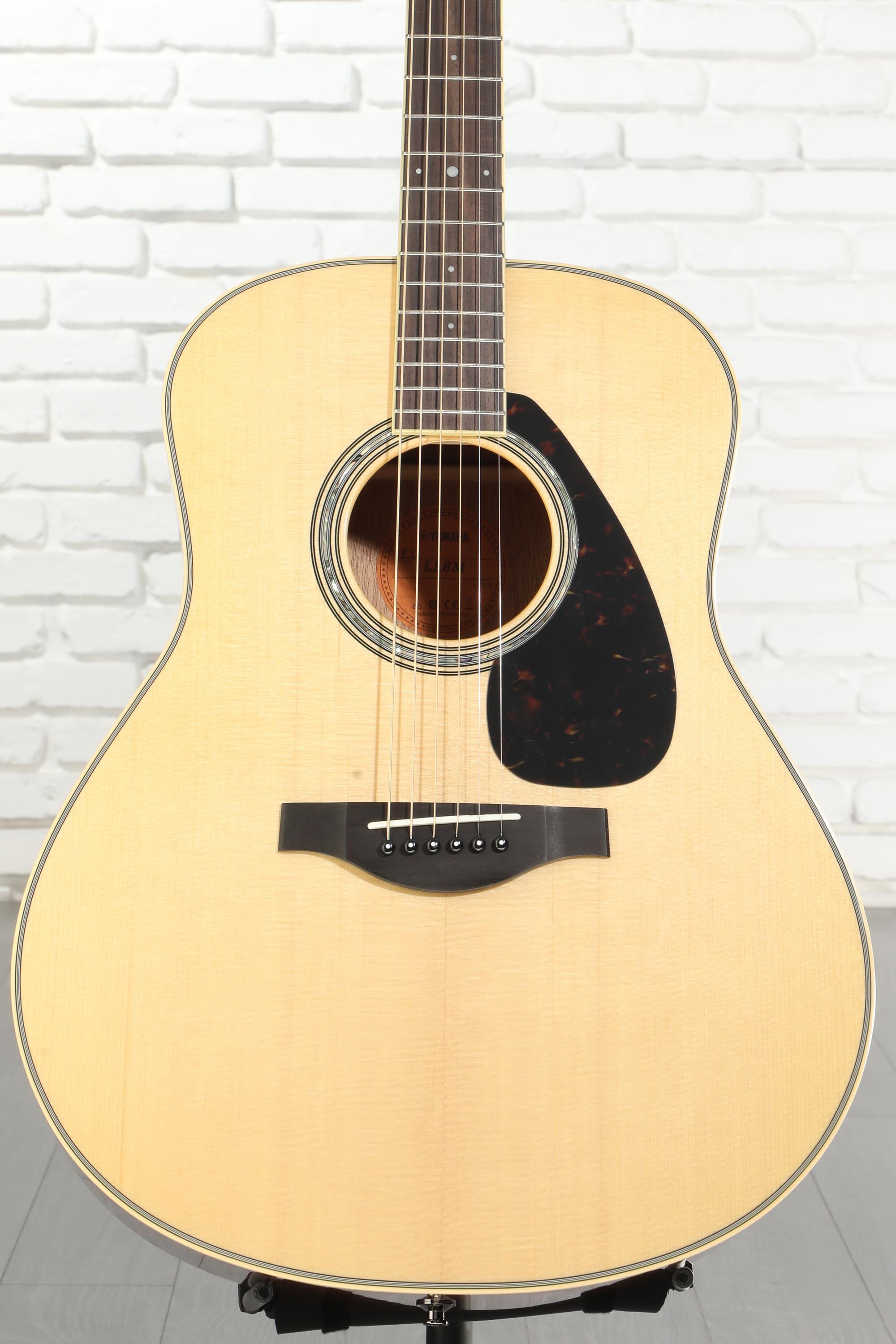 Yamaha LL6M ARE Original Jumbo Acoustic Guitar - Natural | Sweetwater