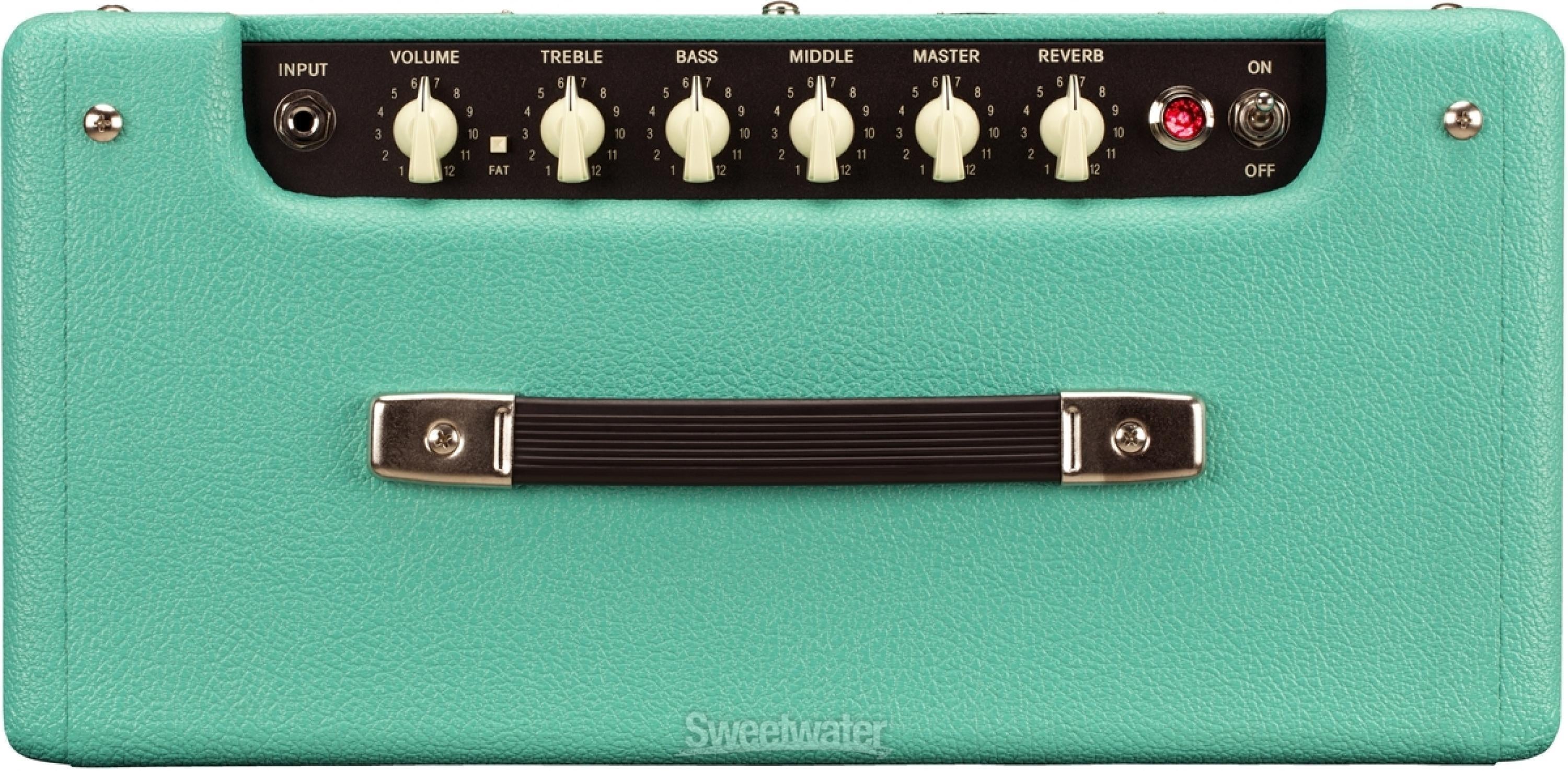 Fender blues junior on sale seafoam green