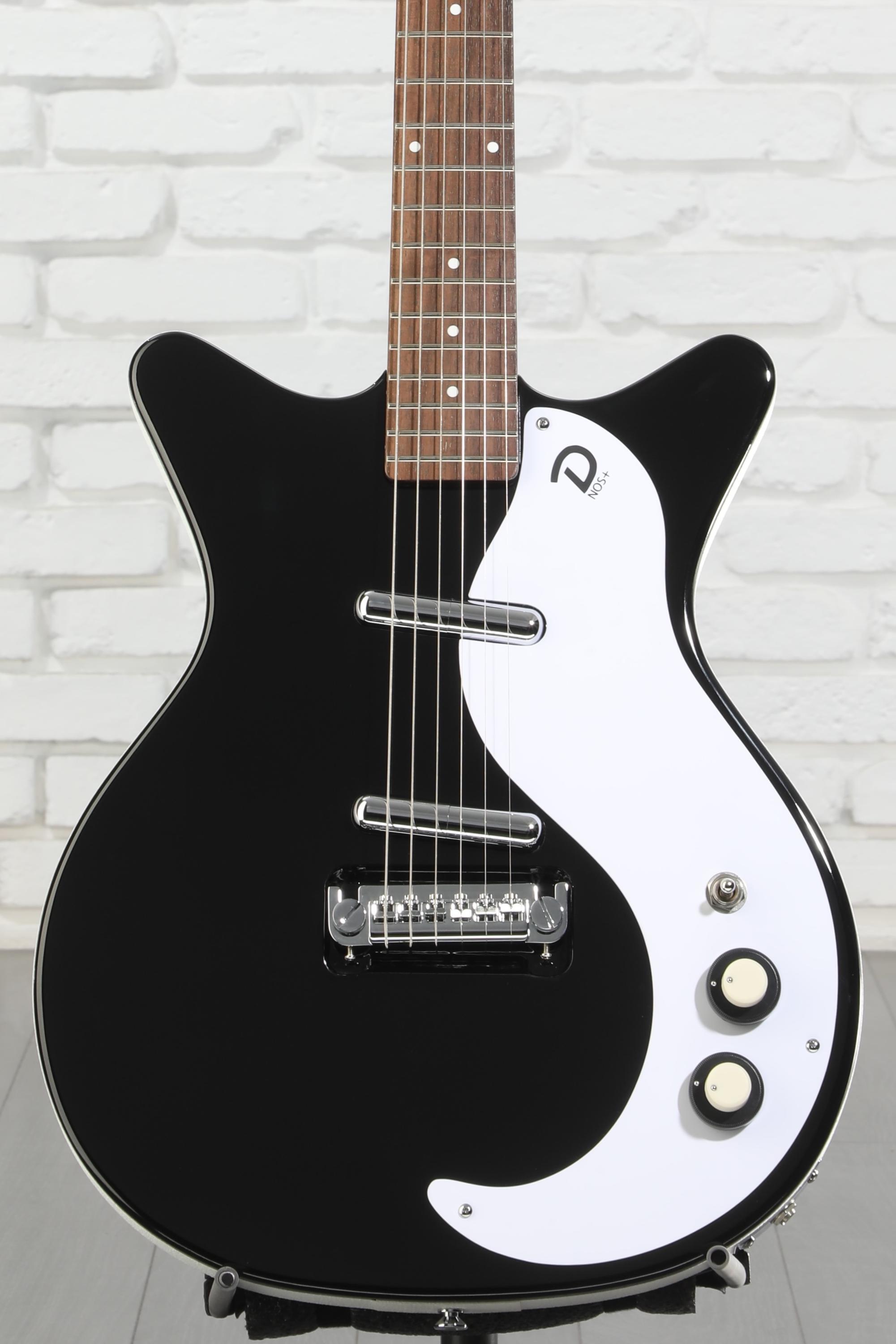 Danelectro '59M NOS+ Semi-hollowbody Electric Guitar - Black