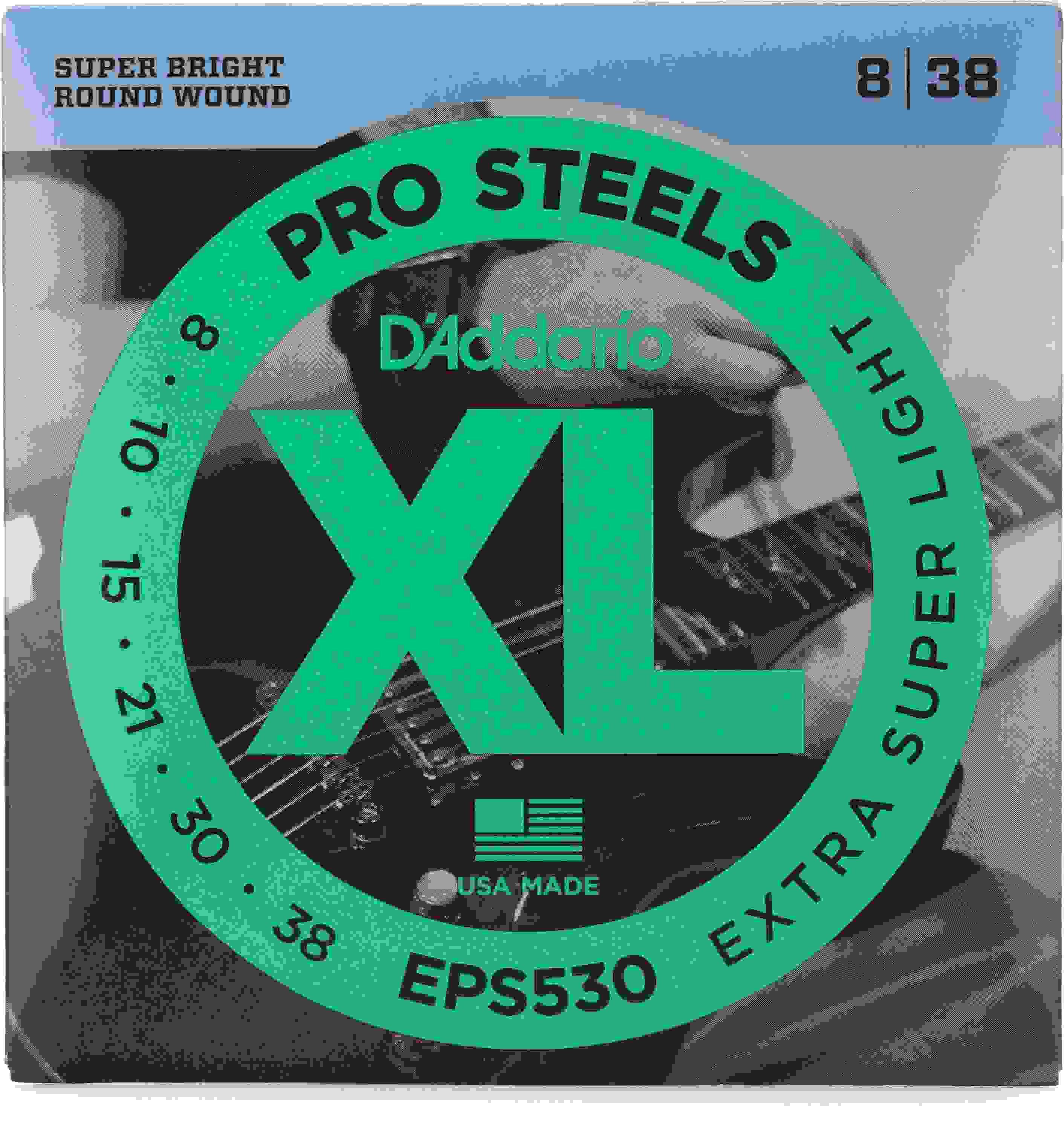 Guitar Pick Punch D'Addario PSB145 ProSteels Bass Guitar Single String, Long Scale, 145... Bass Guitar Strings
