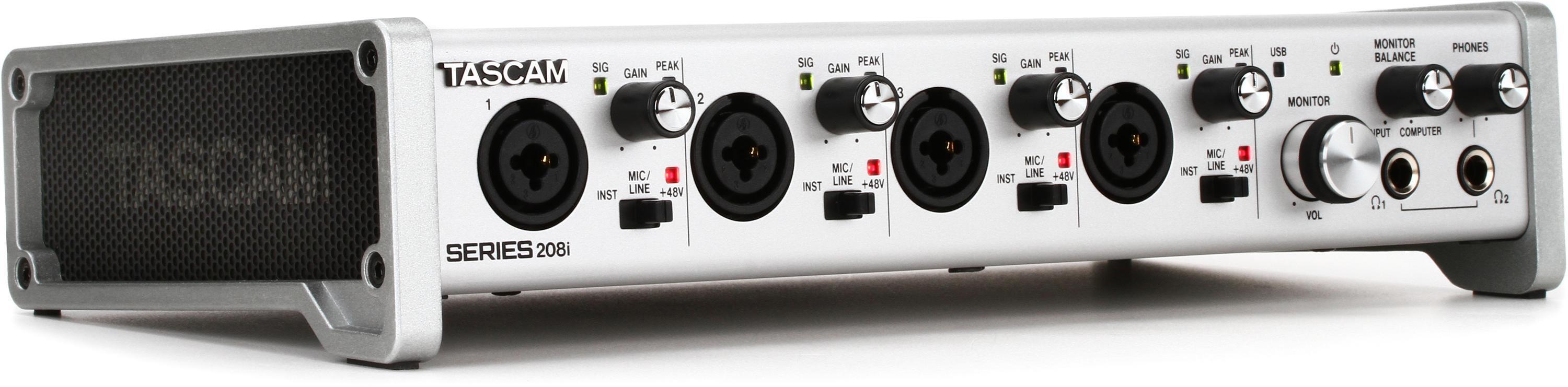 TASCAM Series 208i USB Audio / MIDI Interface