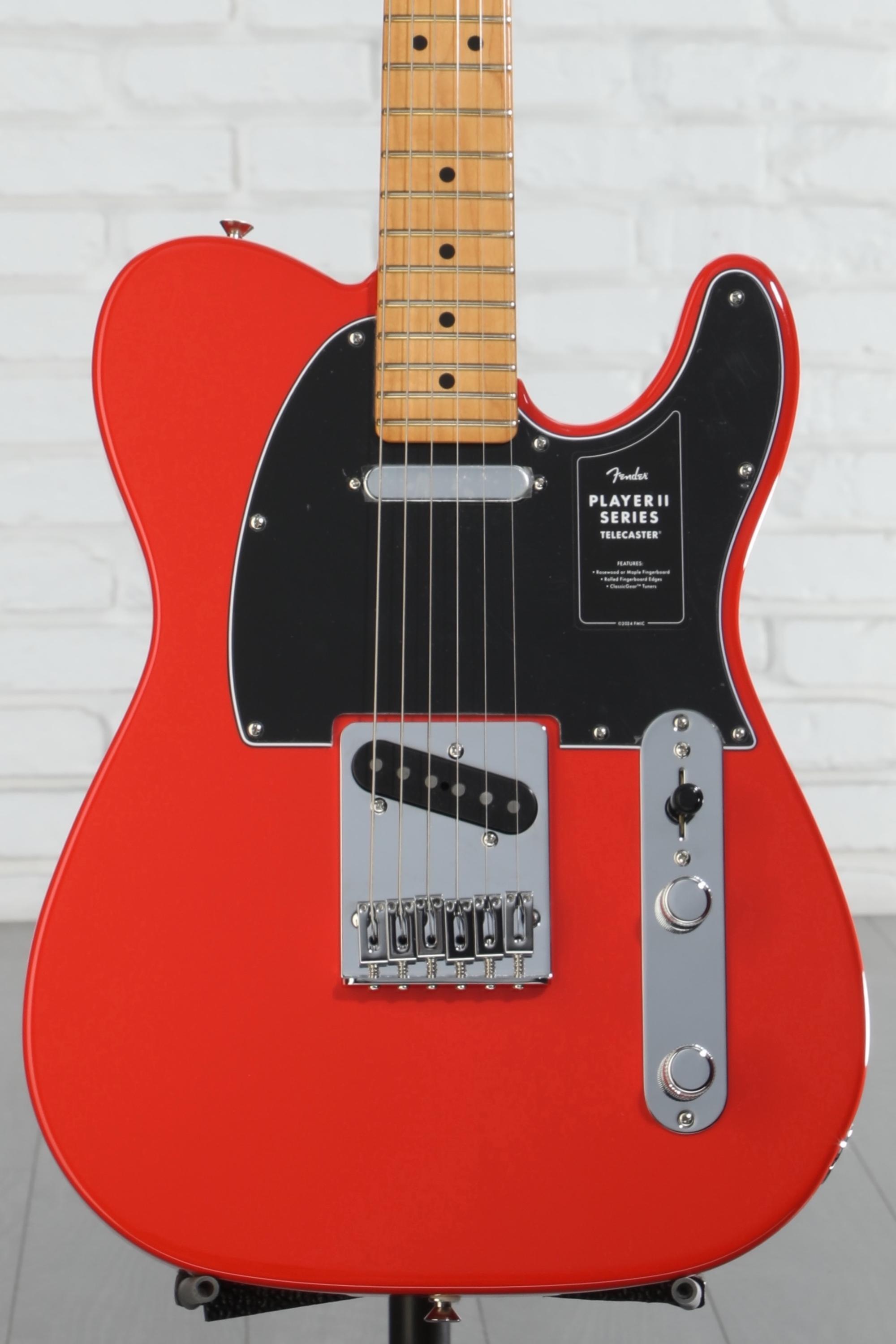 Fender Player II Telecaster Electric Guitar - Coral Red with