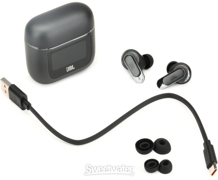 JBL Tour Pro 2 Adaptive Noise Cancelling True Wireless Bluetooth In-Ear  Headphones with Smart Case