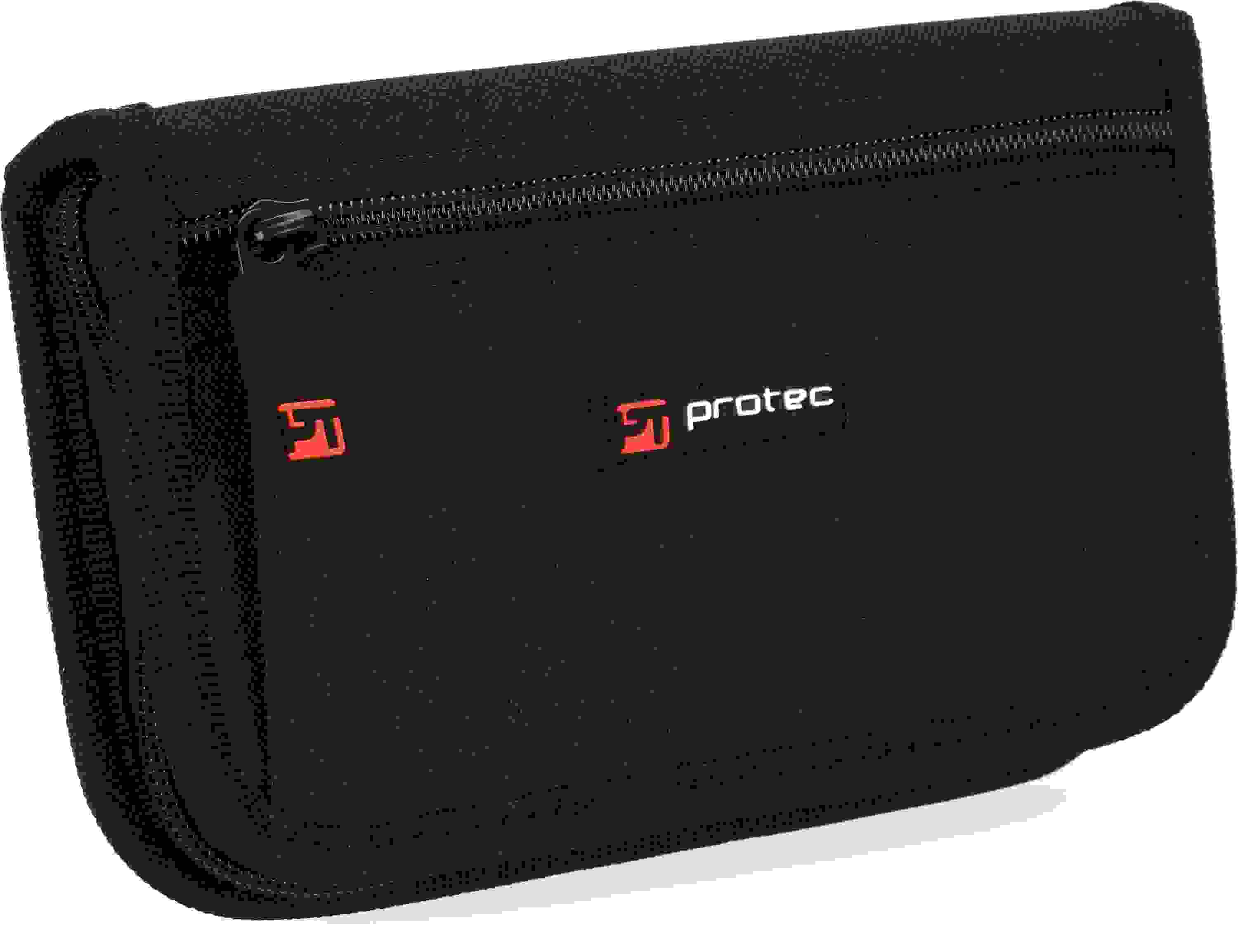 Protec A221ZIP Nylon Trumpet Mouthpiece Pouch with Zipper Closure (4-mouthpiece)