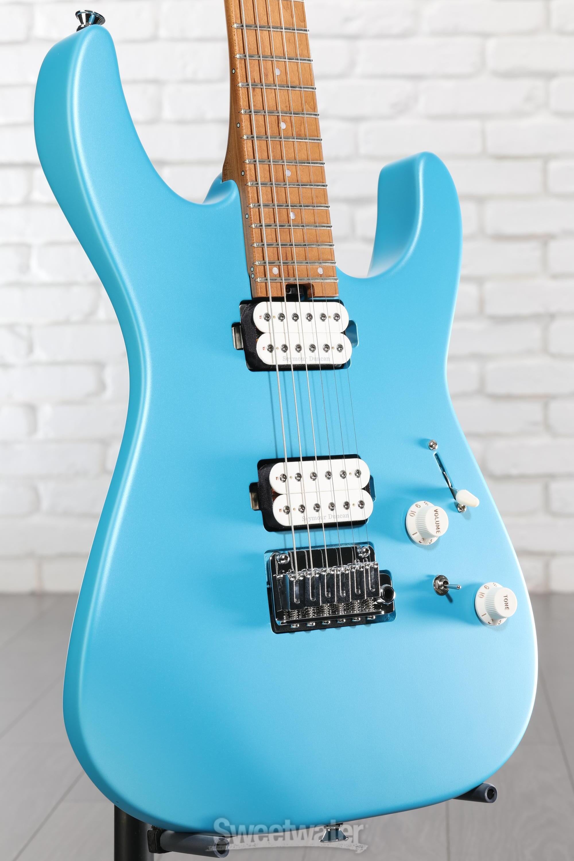 Charvel Pro-Mod DK24 HH 2PT Electric Guitar - Matte Blue Frost