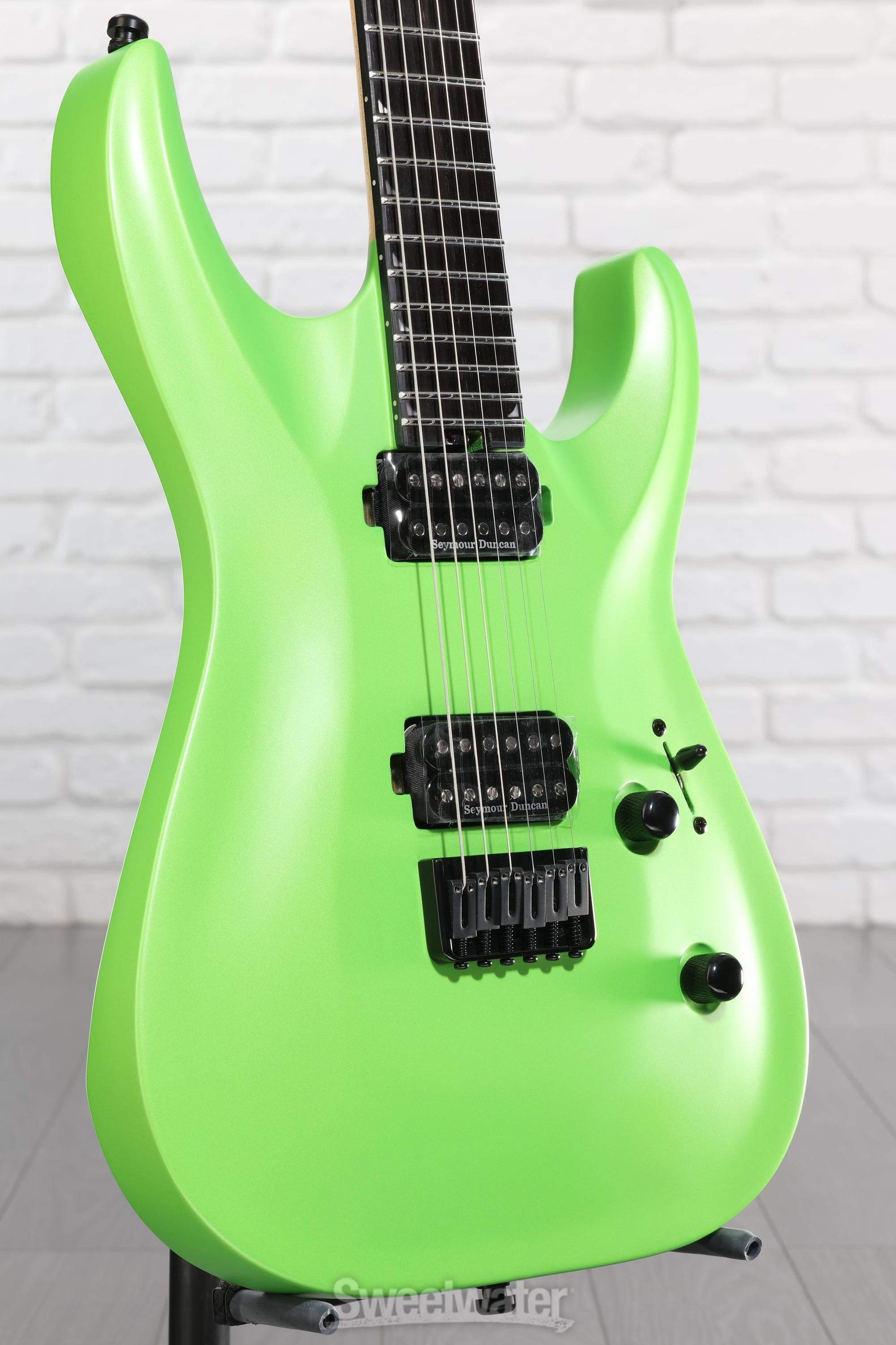 Photo of Jackson Pro Plus Series Soloist SLA2 HT Electric Guitar - Toxic Apple