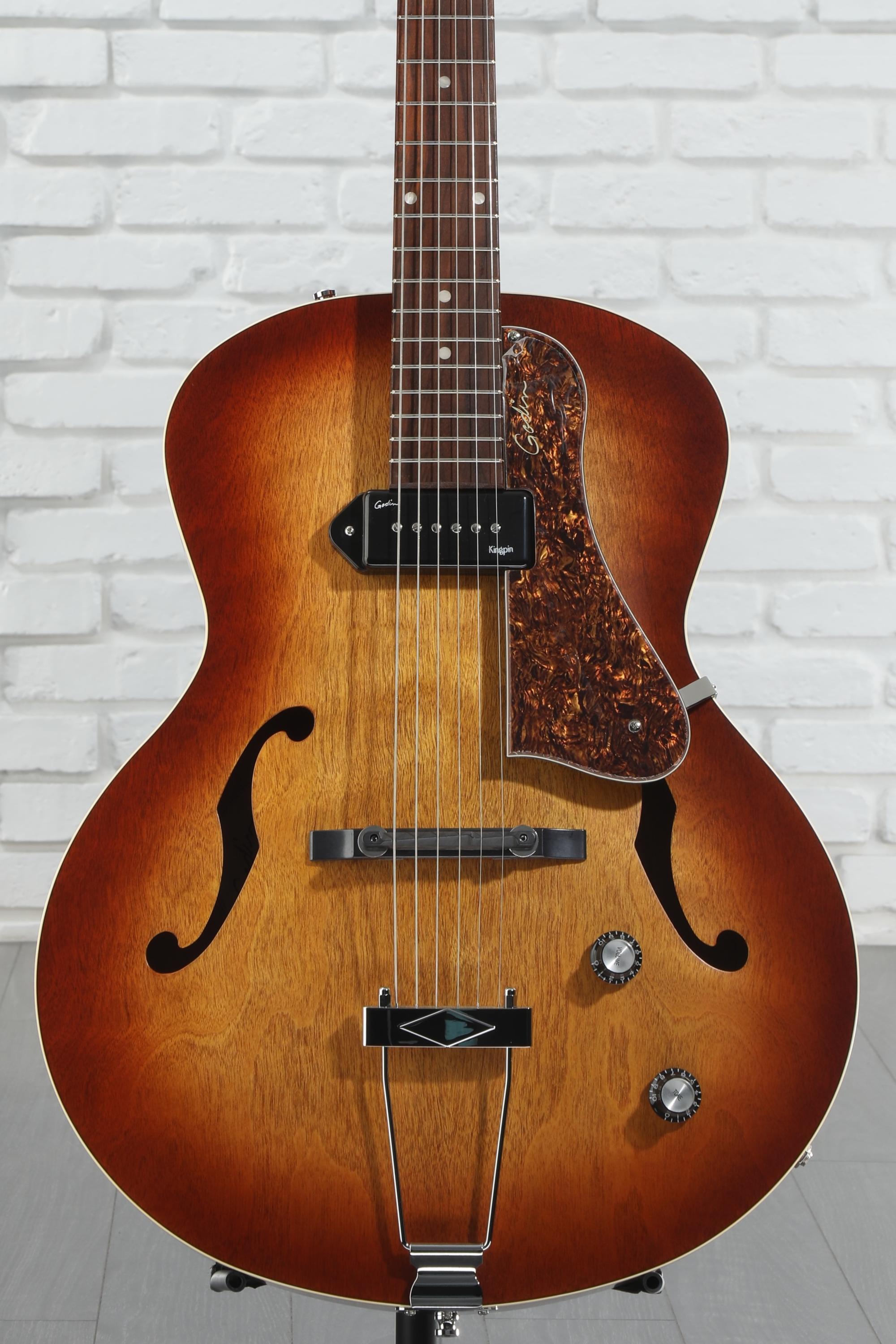 ギター Godin 5th Avenue Kingpin P90 5th Avenue Kingpin P90 Vintage Burst | Godin Guitars