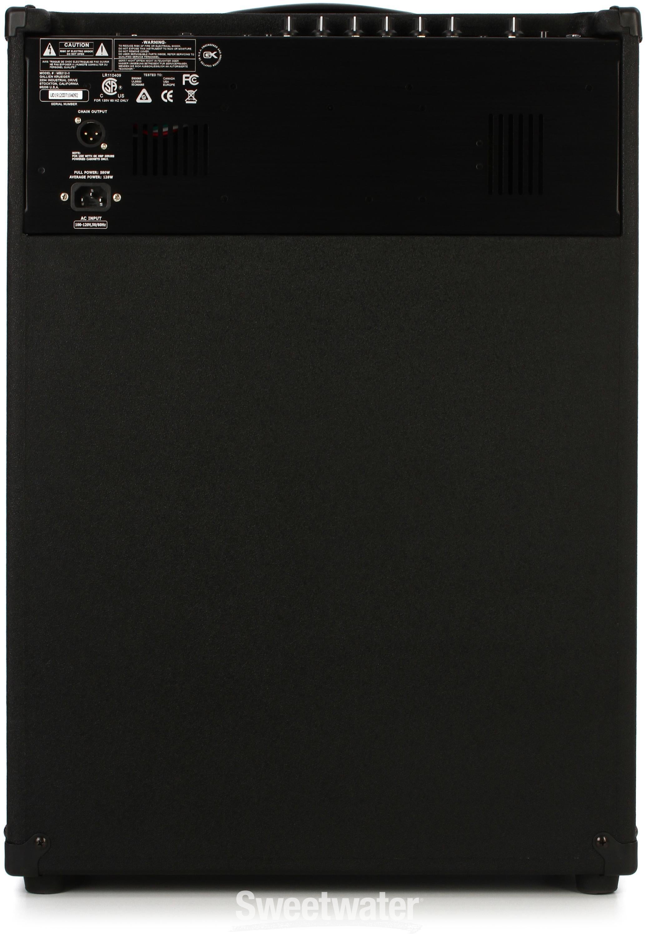 GALLIEN KRUGER 212MBP 500W パワードキャビネット Gallien-Krueger 212MBP 2x12
