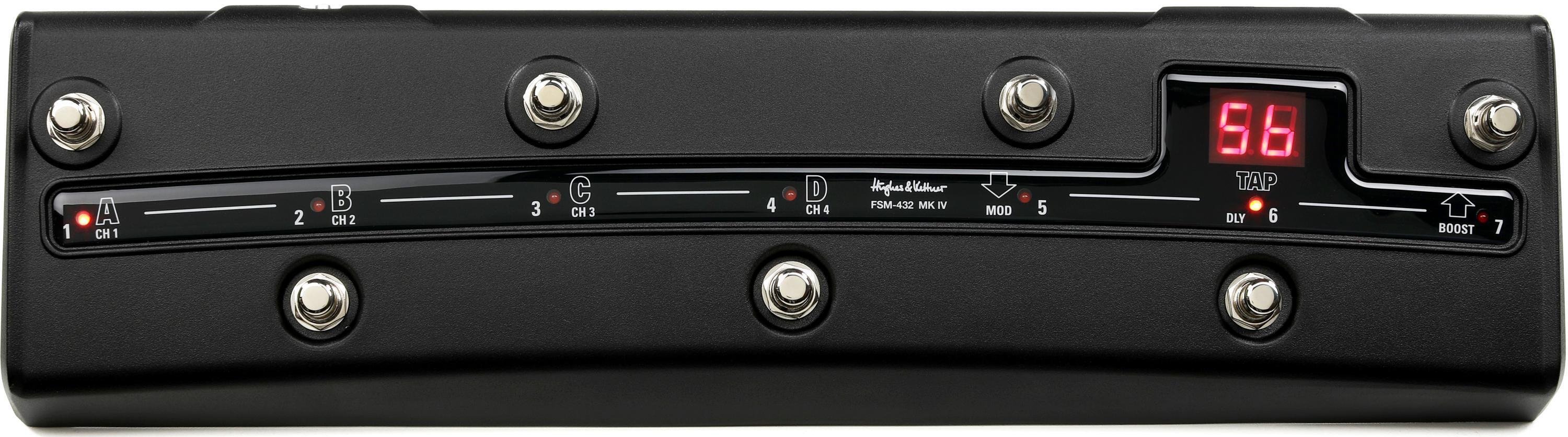Hughes & Kettner FSM-432 MK IV MIDI Board Foot Controller