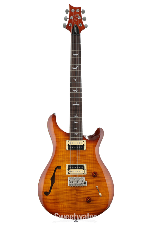 PRS SE Custom 22 Semi-Hollow Electric Guitar - Vintage PRS SE Custom 22 Semi-Hollow Electric Guitar - Vintage