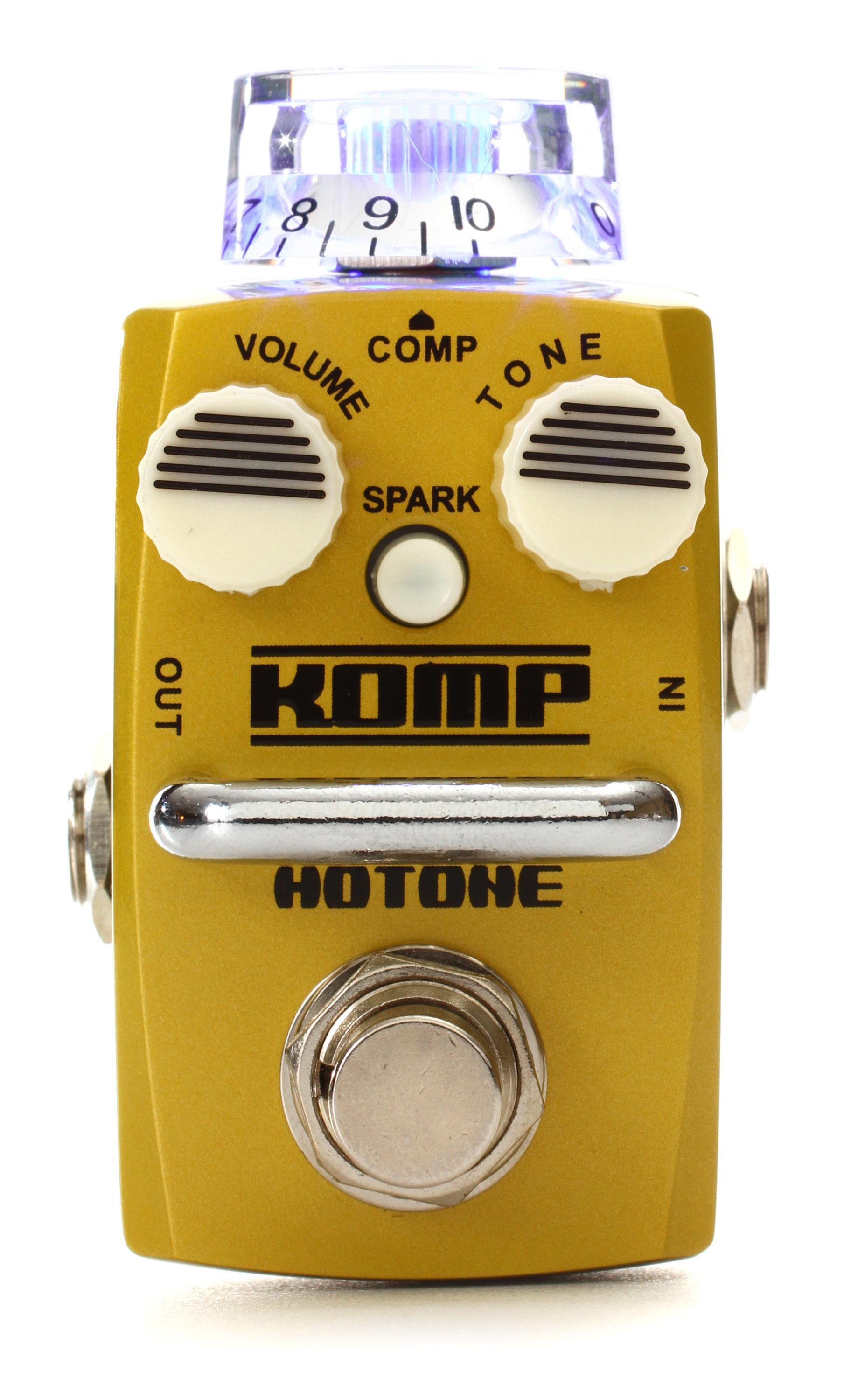 Hotone Skyline Komp Optical Compressor Pedal Reviews | Sweetwater