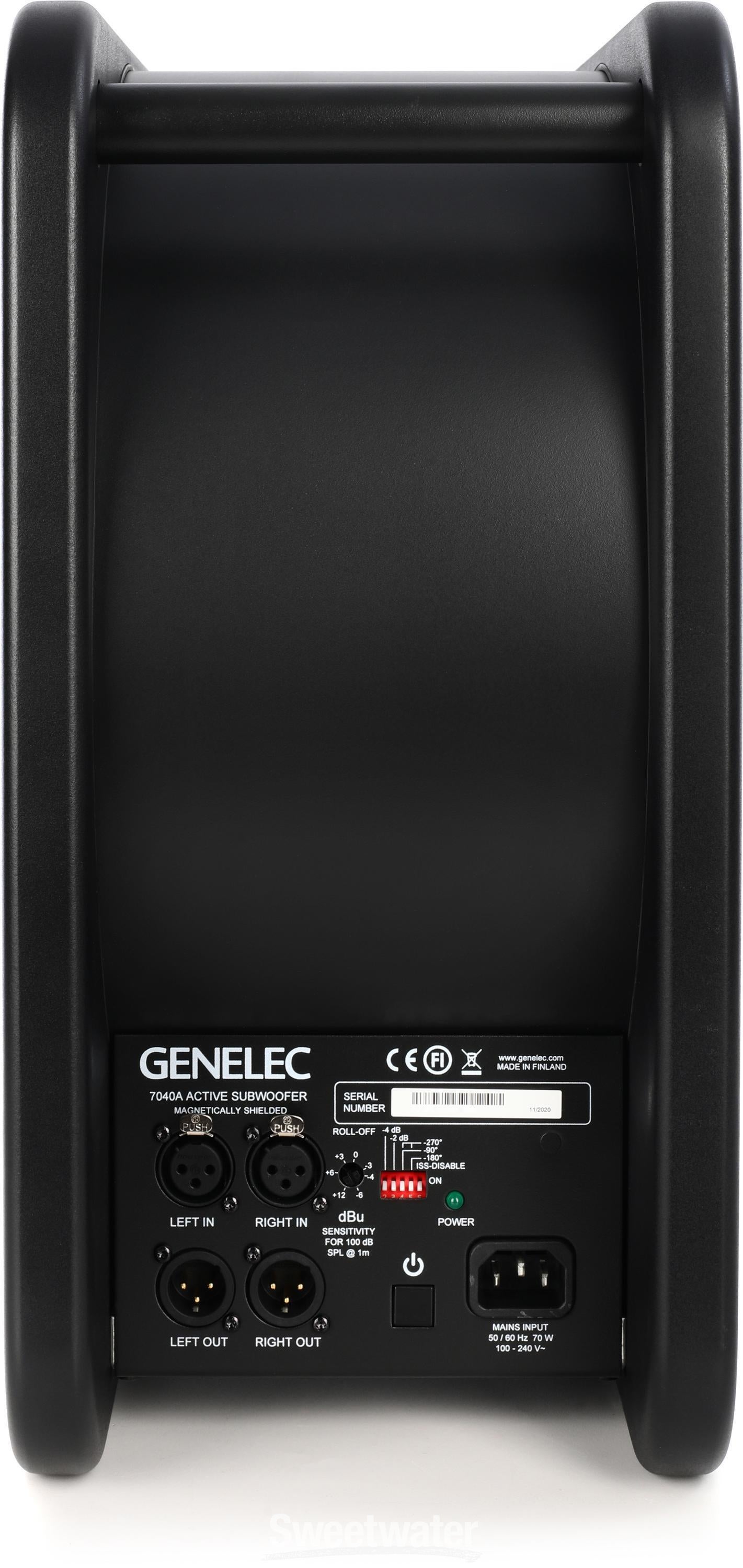 Genelec 7040A 6.5 inch Powered Studio Subwoofer | Sweetwater