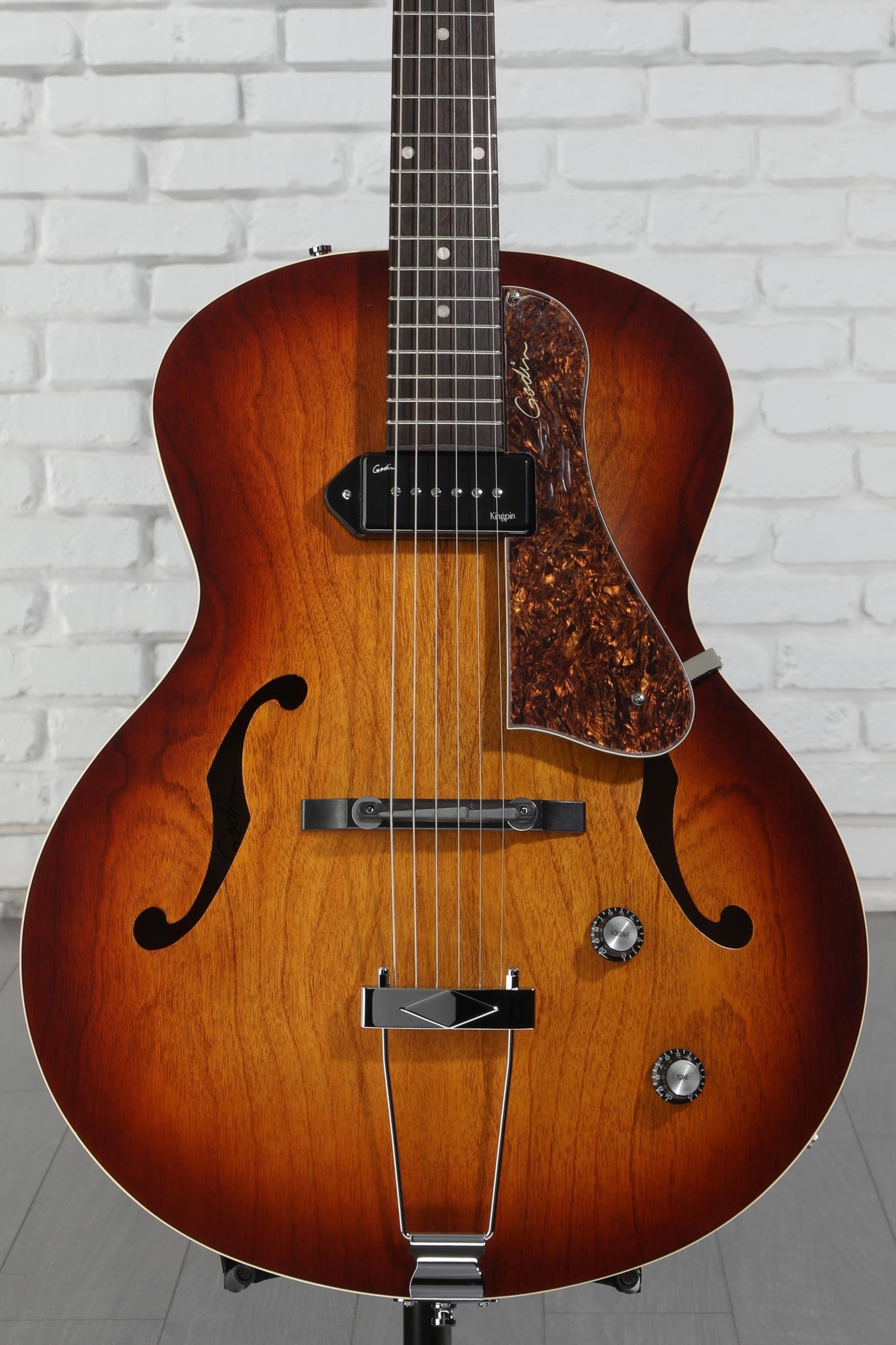 ギター Godin 5th Avenue 5th Avenue Kingpin P90 Cognac Burst | Godin Guitars
