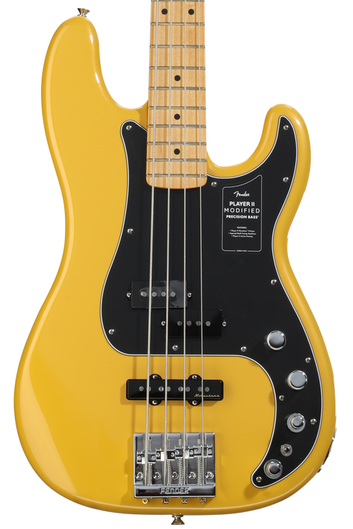 高評価レビュー Player Fender II Sunshine - Bass Precision Active Modified ベース