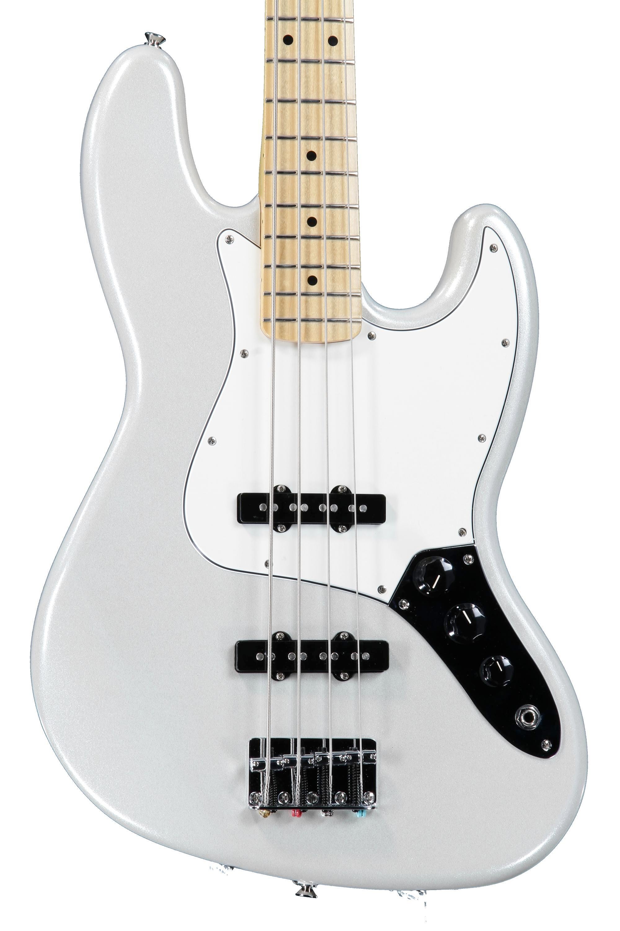 Fender Standard Series Jazz Bass - Ltd Ed White Chrome Pearl