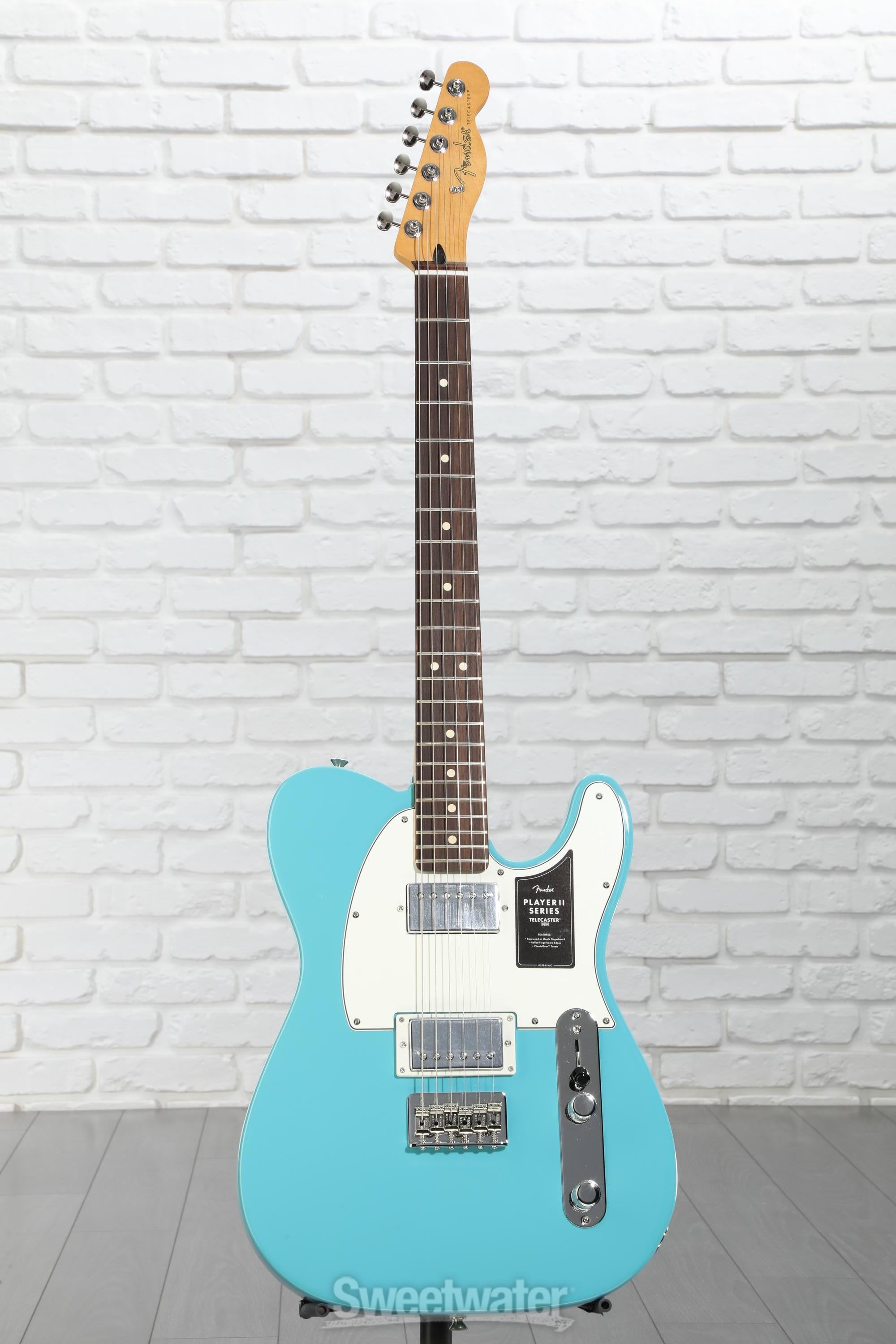 Fender Player II Telecaster HH Electric Guitar - Aquatone Blue