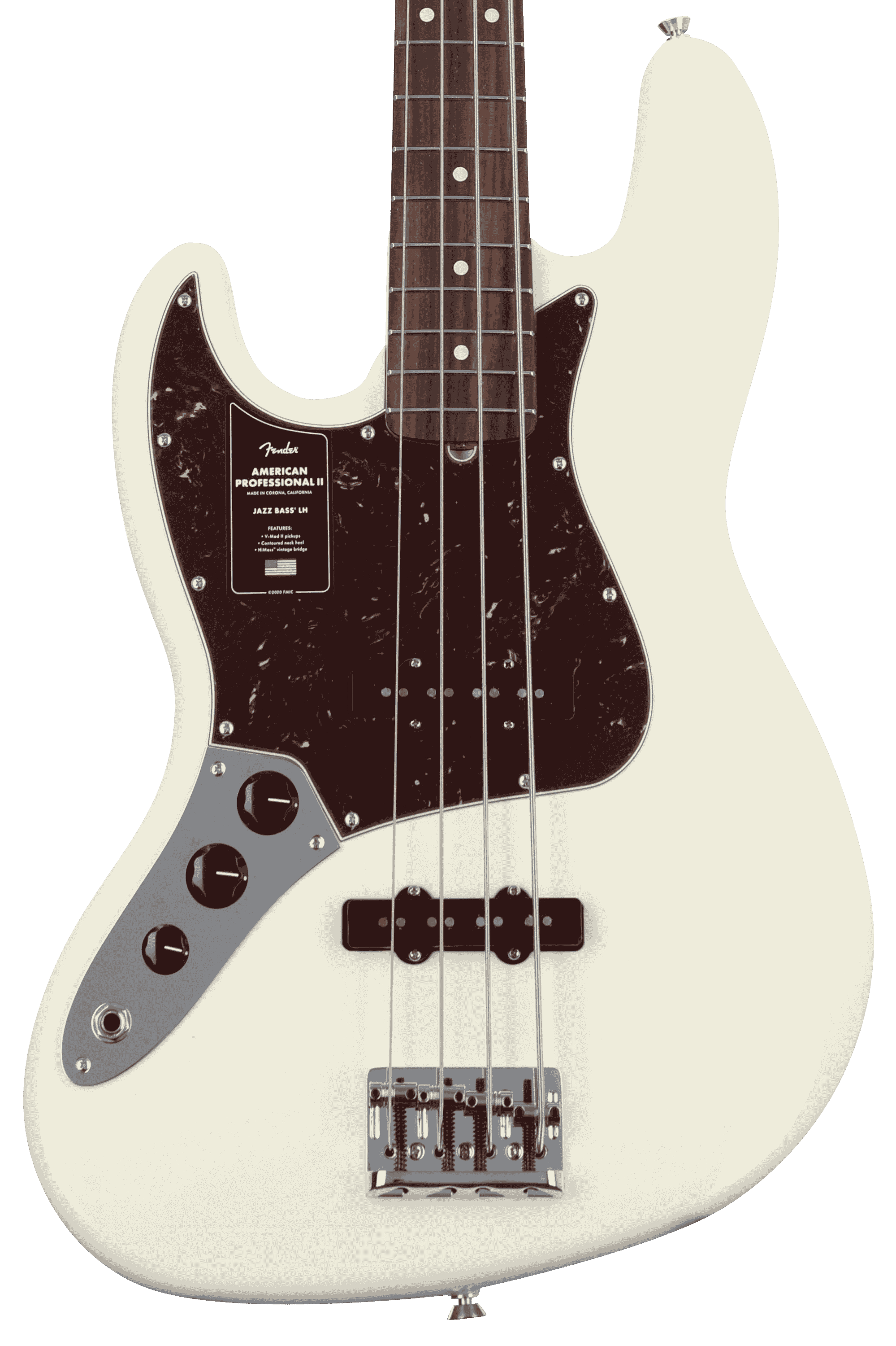 ベース Fender American Professional II Bass Fender American Professional II Jazz Bass Guitar - Natural