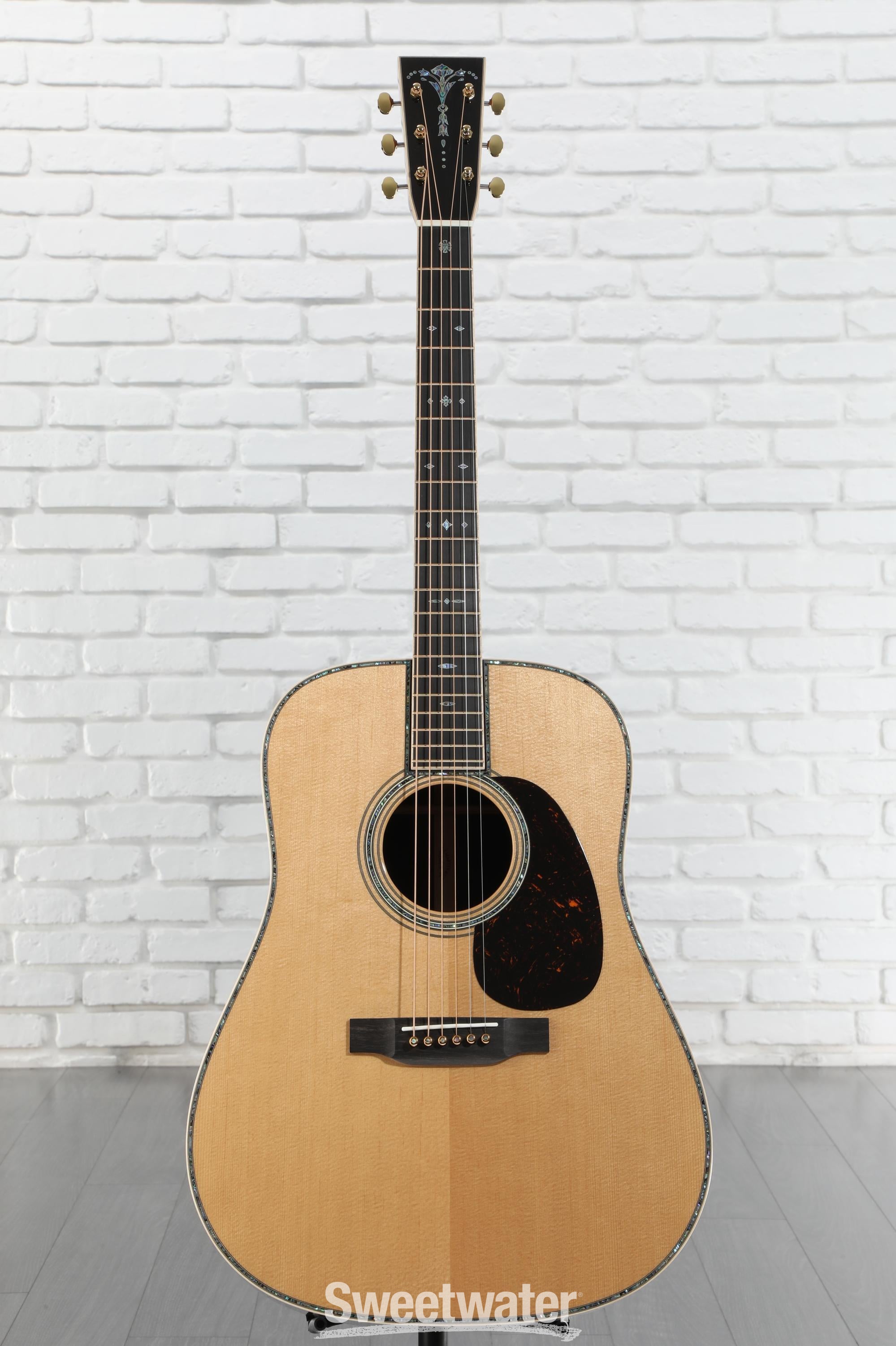 Martin D-45 Modern Deluxe Acoustic Guitar - Natural | Sweetwater