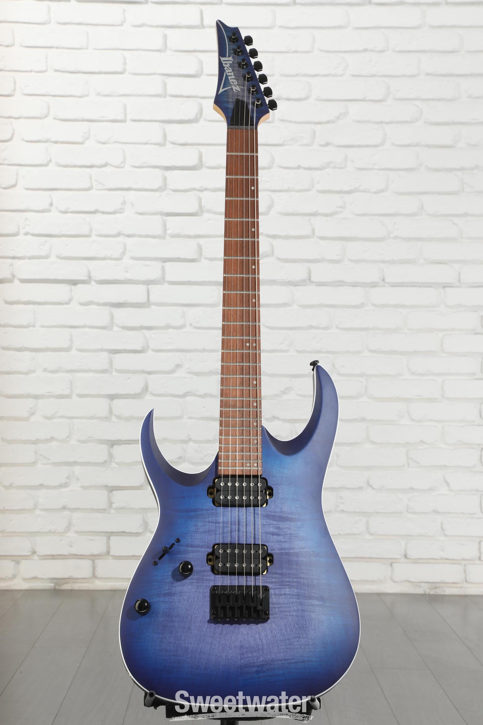 Ibanez Standard RGA42FML Left-handed - Blue Lagoon Burst Flat