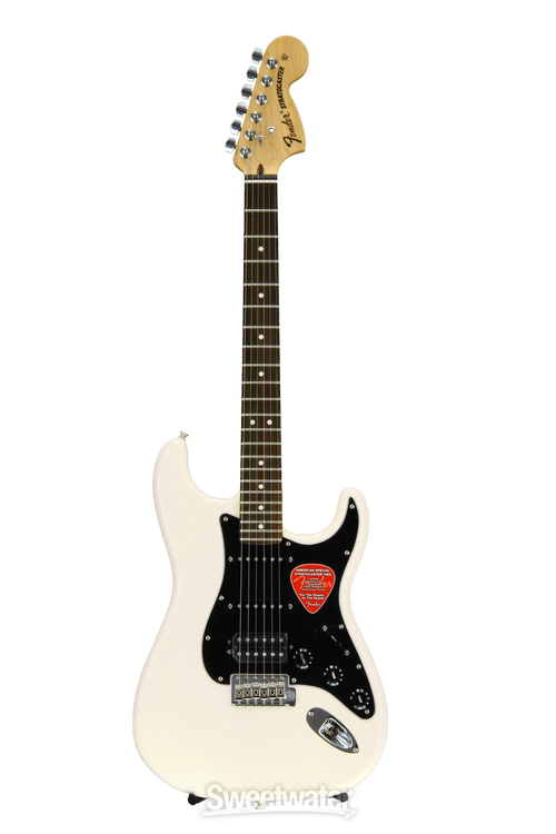 Fender American Special Stratocaster HSS - Olympic White w Fender American Special Stratocaster HSS - Olympic White w