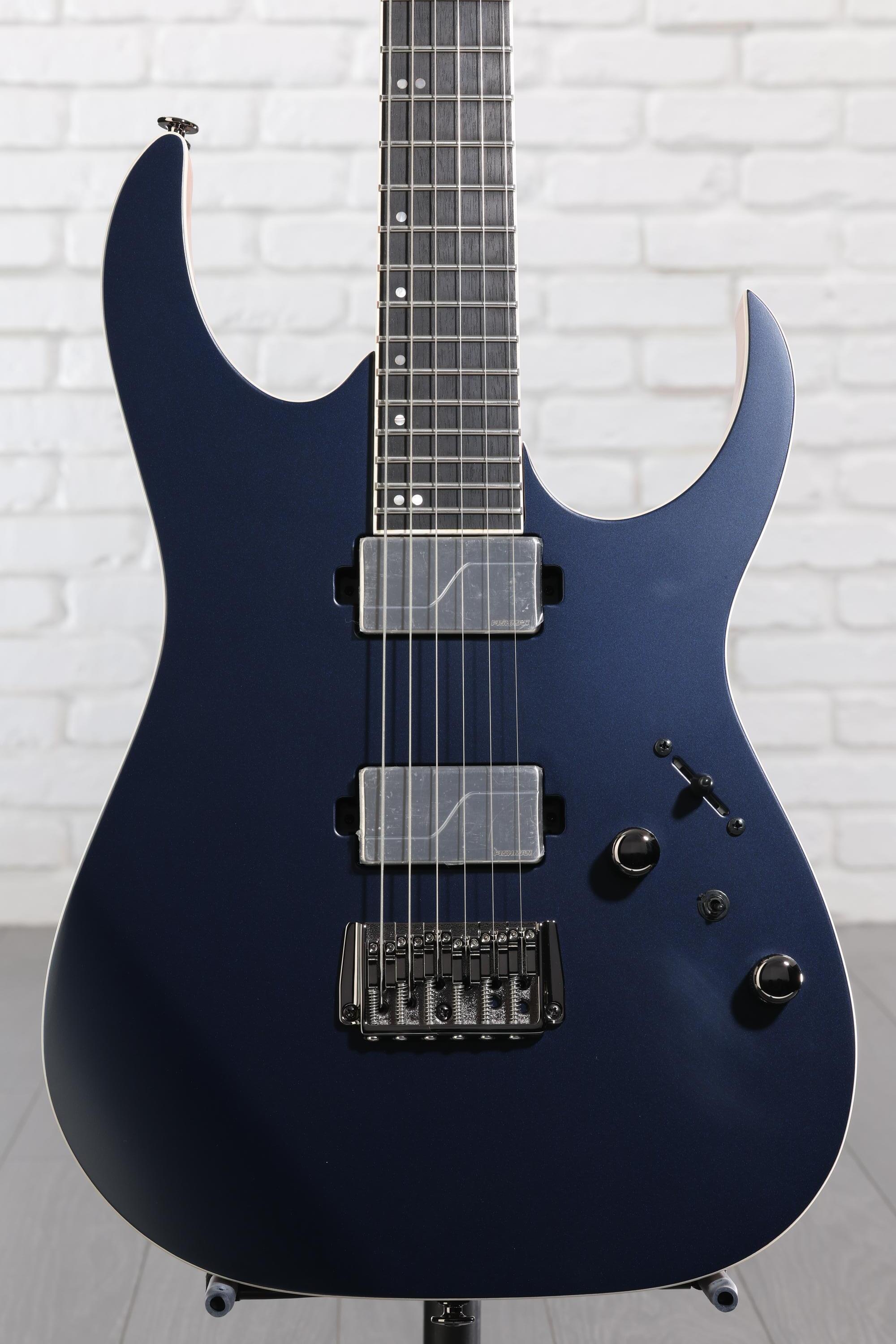 Ibanez Prestige RG5121 - Dark Tide Blue Flat | Sweetwater