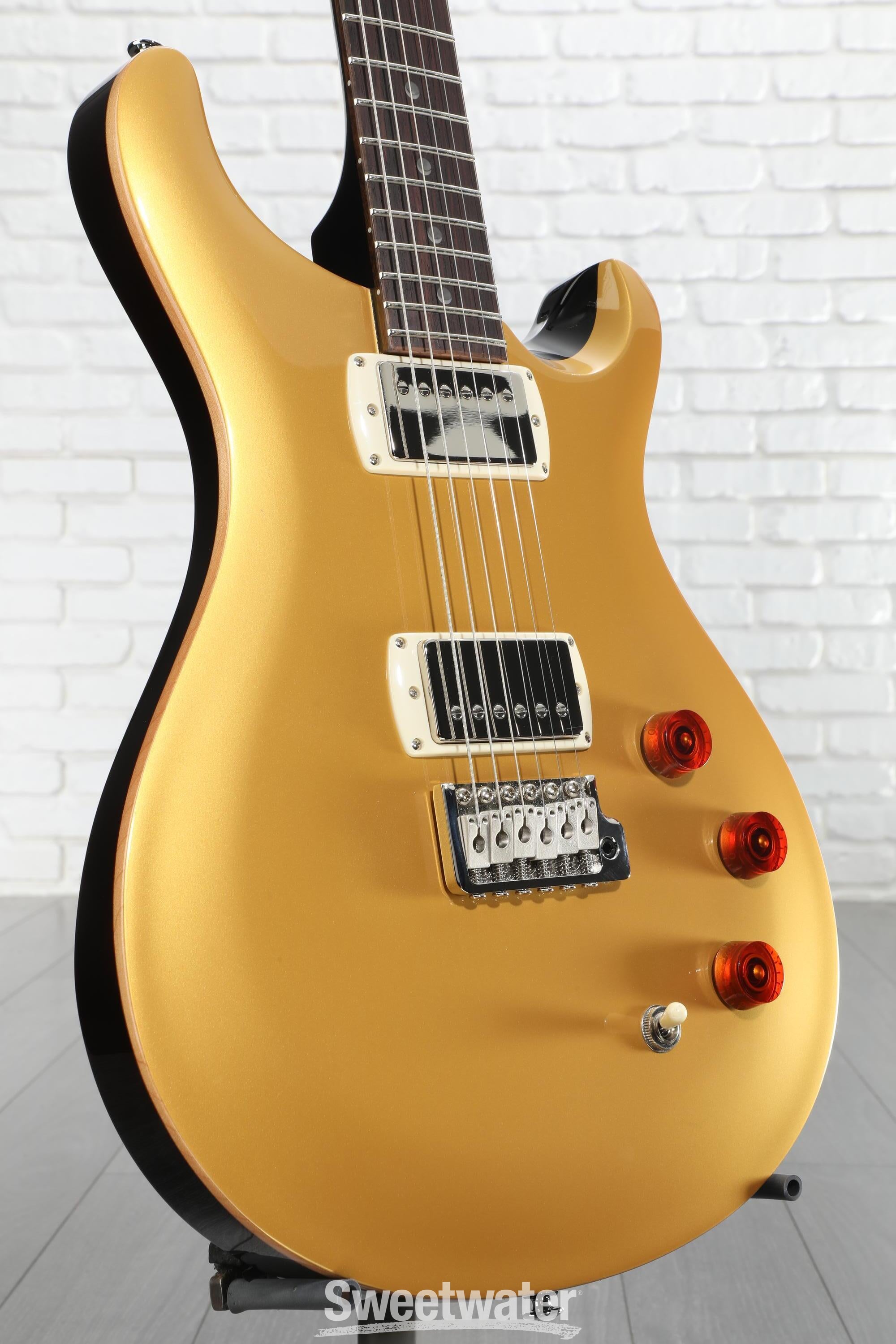 PRS SE DGT David Grissom Solidbody Electric Guitar - Gold Top