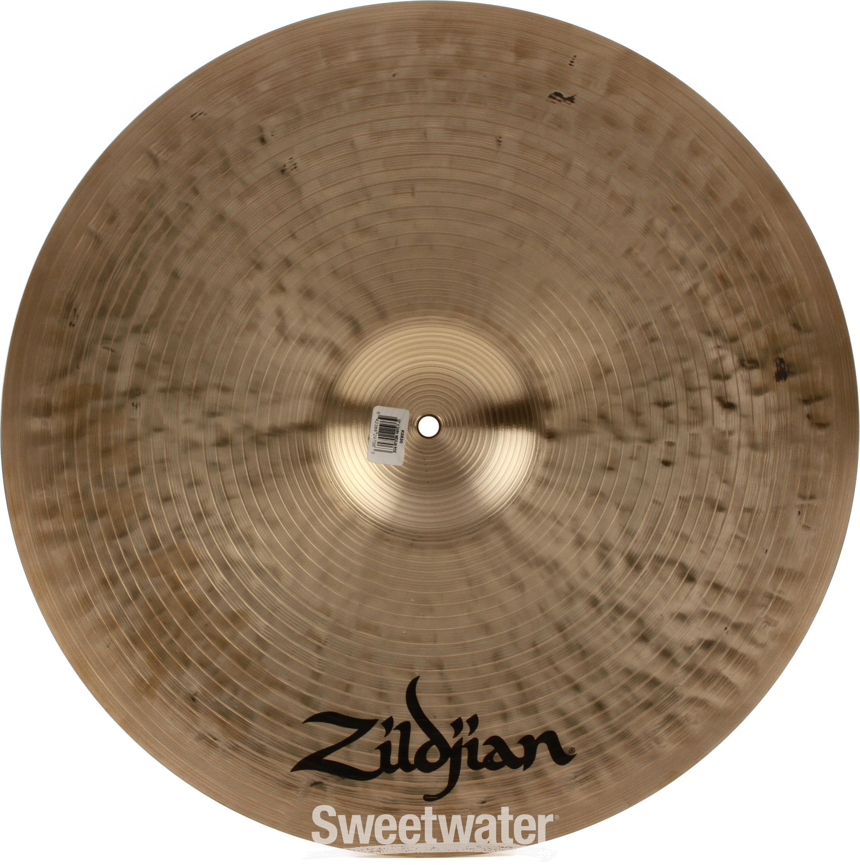Zildjian 22 inch K Zildjian Dark Medium Ride Cymbal | Sweetwater