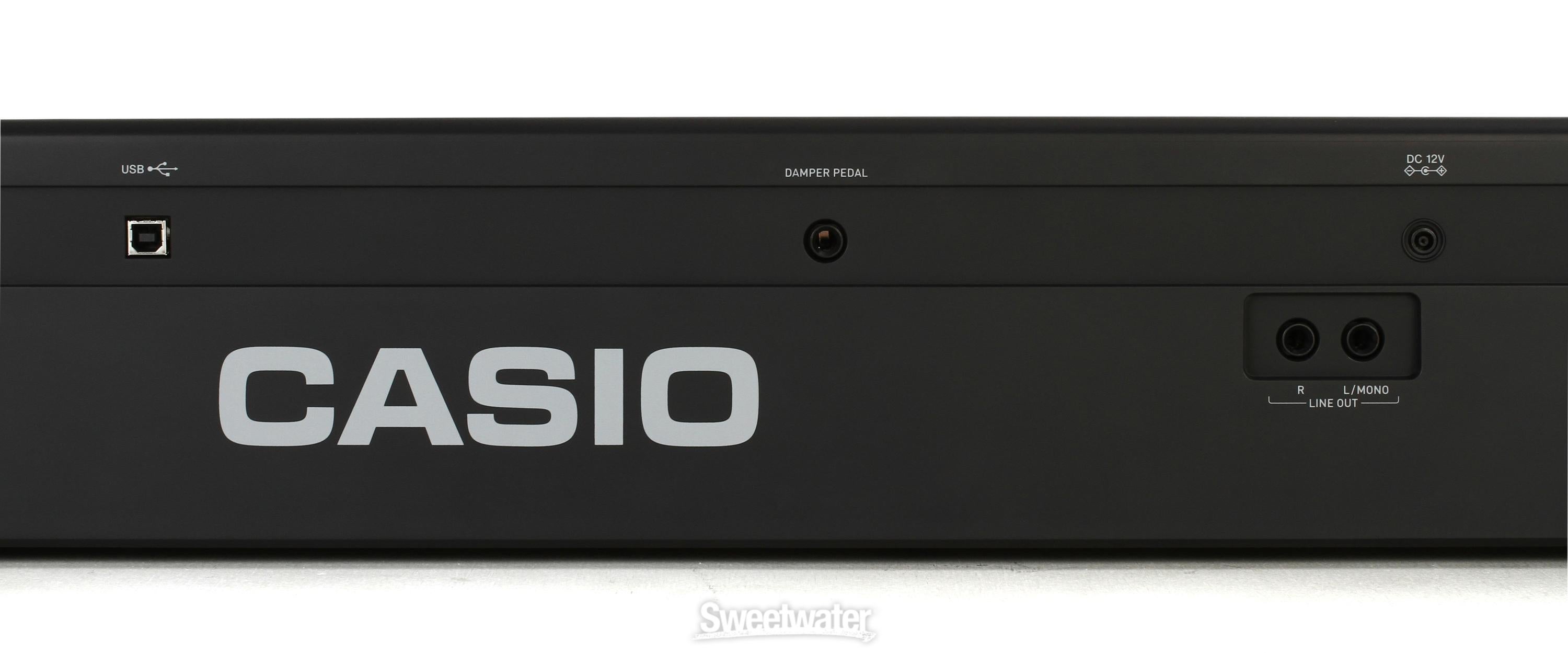 Casio Privia PX-160 Digital Piano & Stand Bundle - Black | Sweetwater