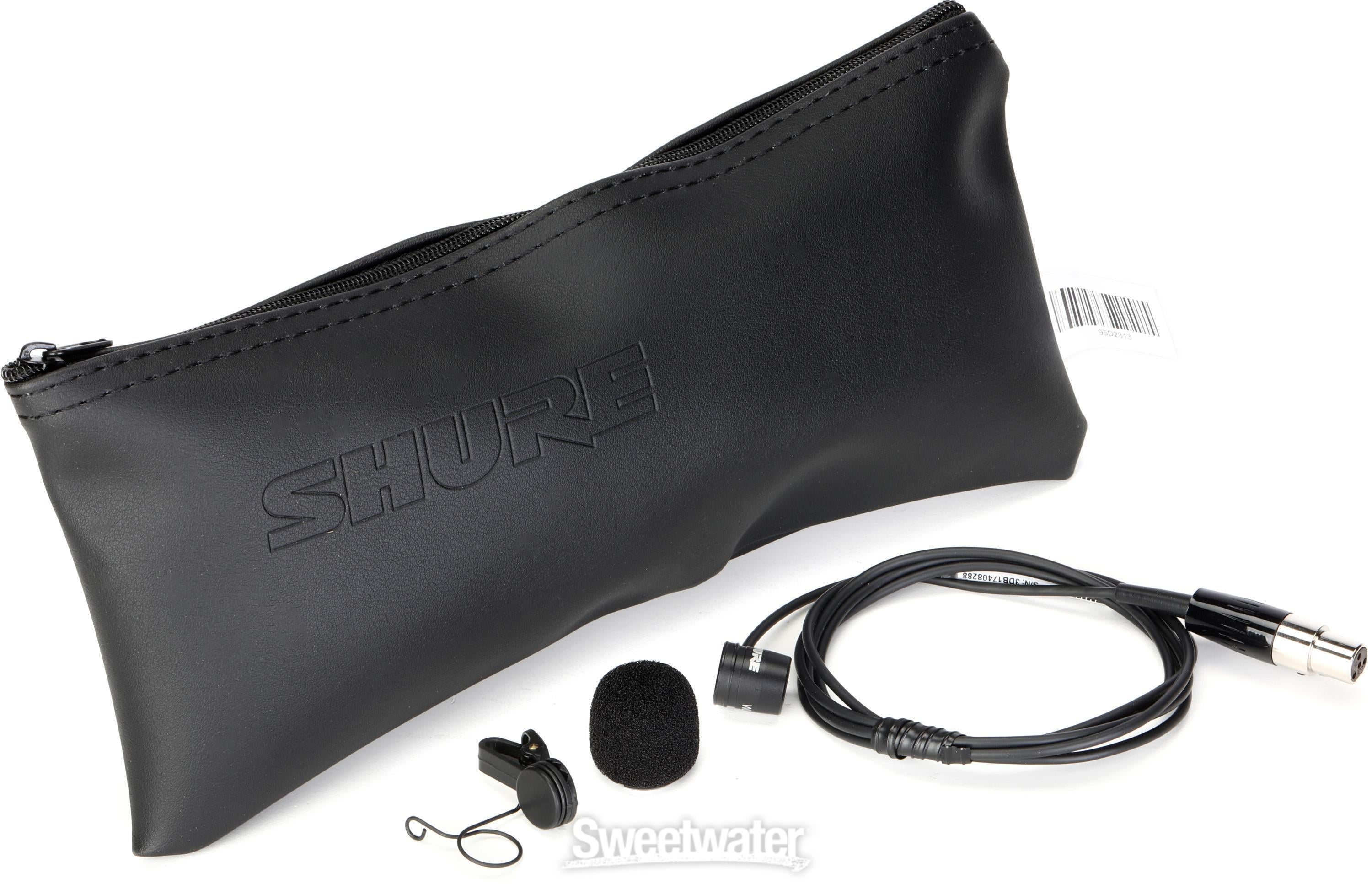 Shure WL183m Omnidirectional Lavalier Microphone with TA4F