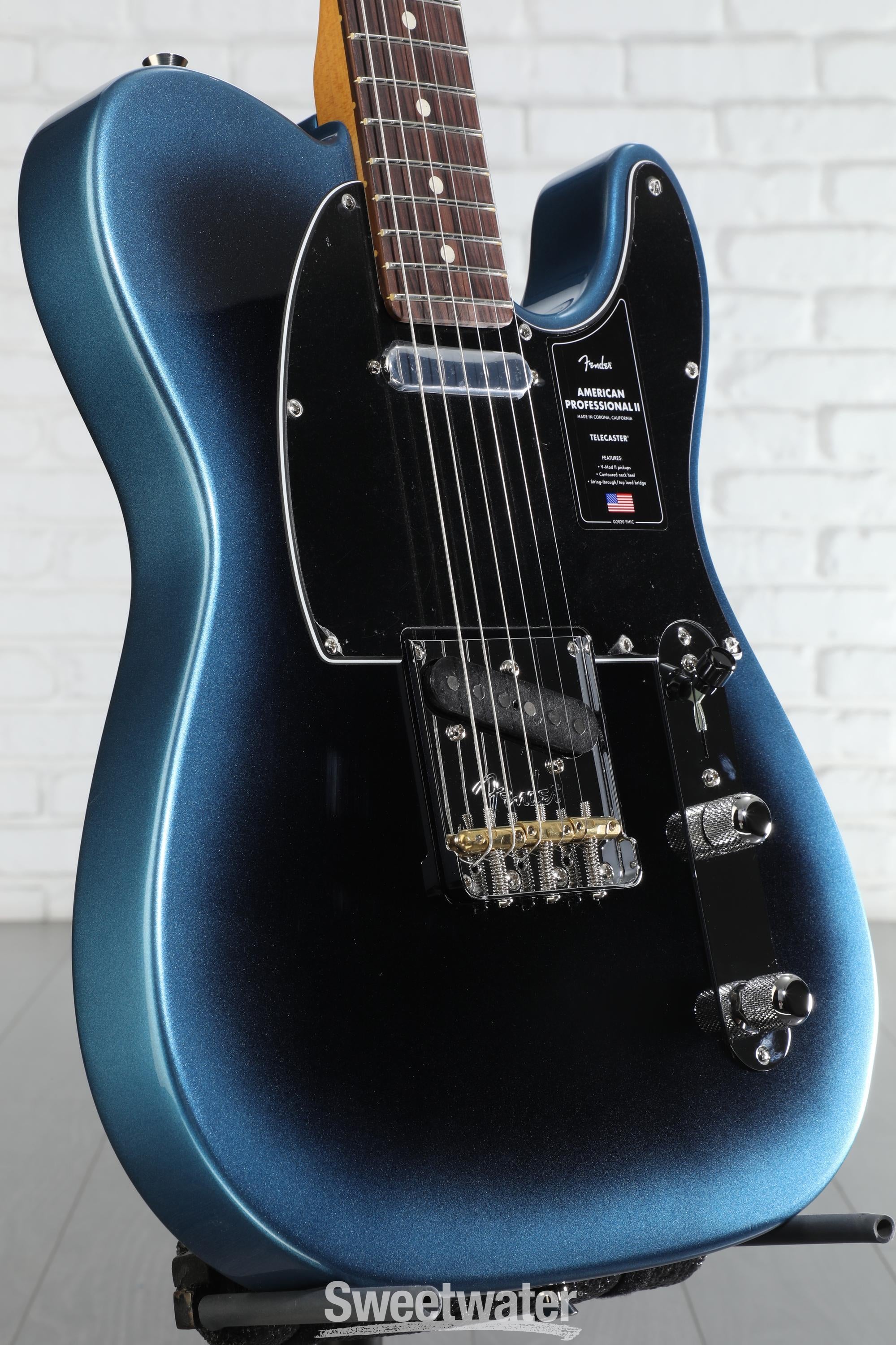 Photo of Fender American Professional II Telecaster - Dark Night with Rosewood Fingerboard