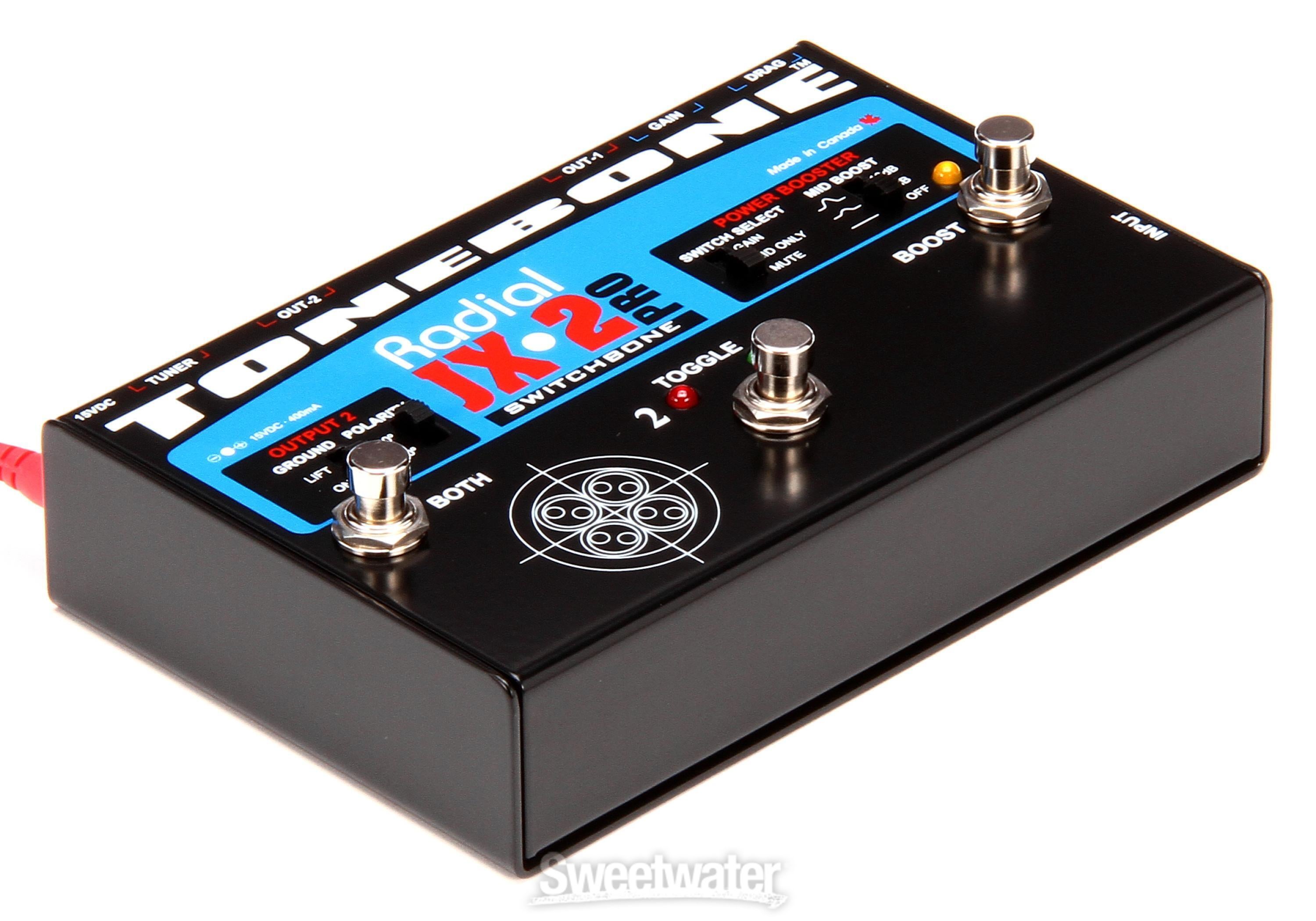 Radial JX-2 Switchbone AB-Y Amp Selector/Combiner Pedal