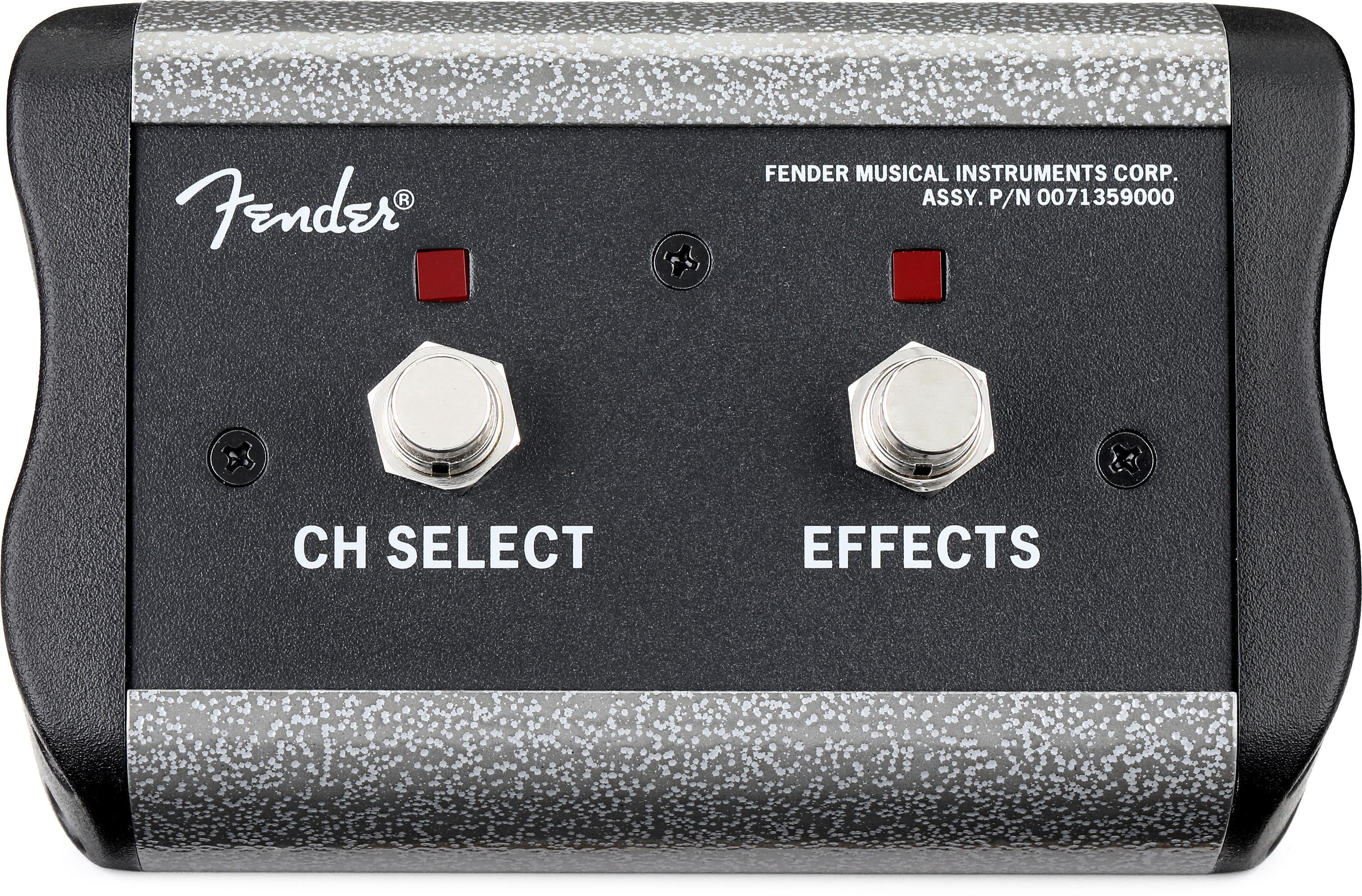Photo of Fender 2-button Footswitch for Channel Select and Effects On/Off
