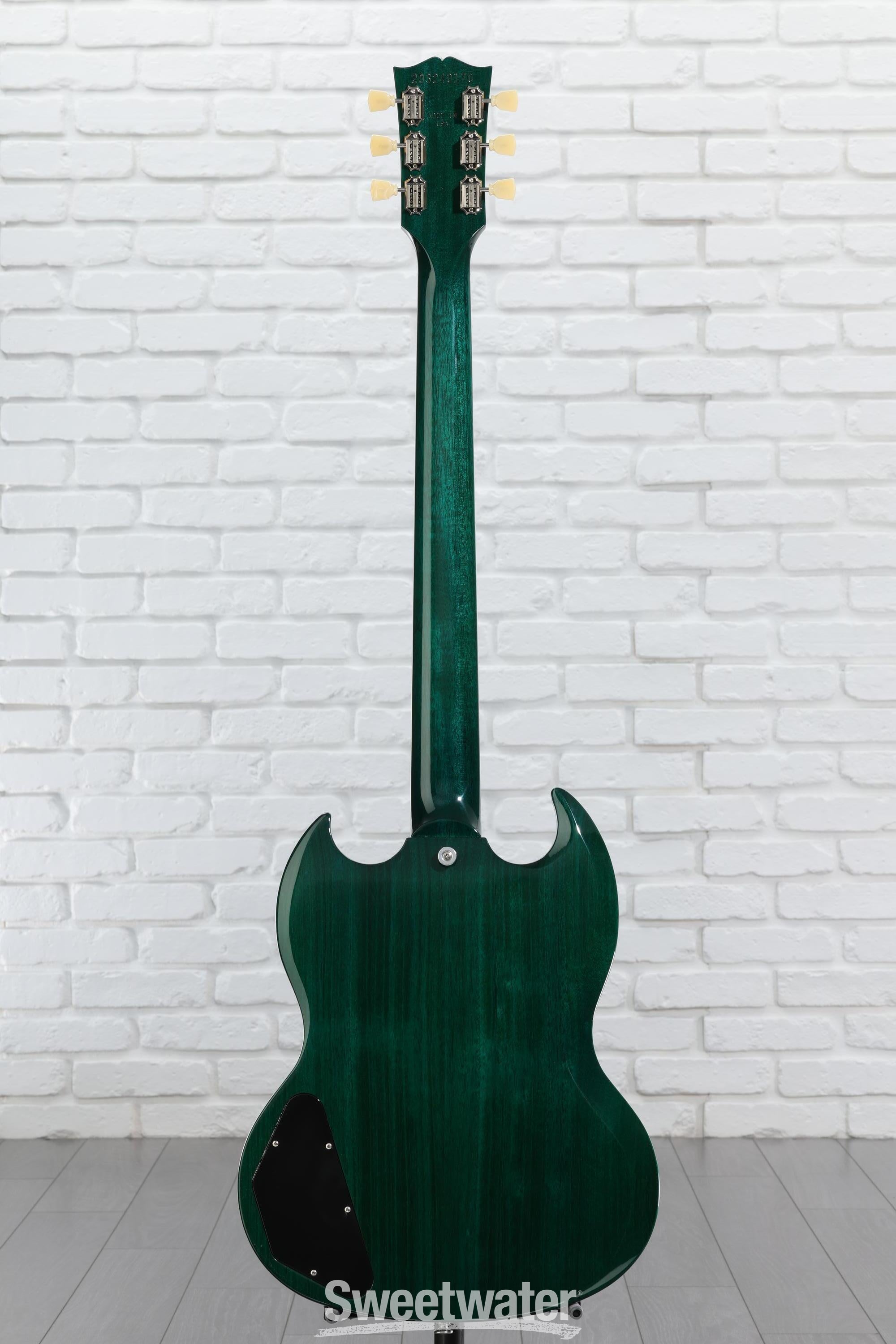 Gibson SG Standard '61 Electric Guitar - Translucent Teal Gibson SG Standard '61 Electric Guitar - Translucent Teal