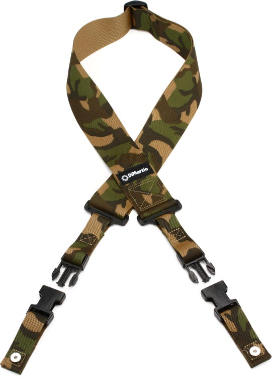 Camo Military Style Belt Camouflage on OD Web Belt NO 