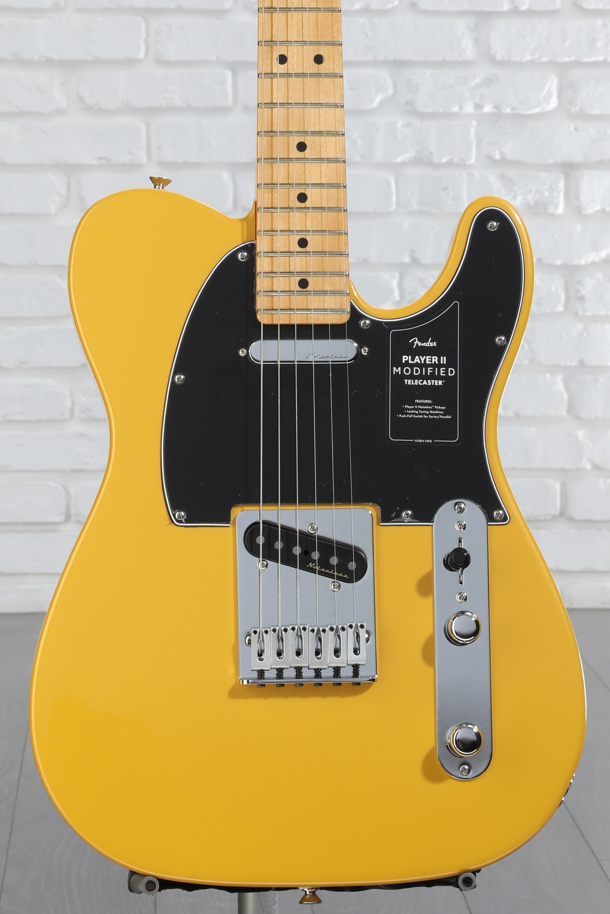 FenderPlayerIIModifiedTelecasterElectricGuitar-SunshineYellow,MapleFingerboard