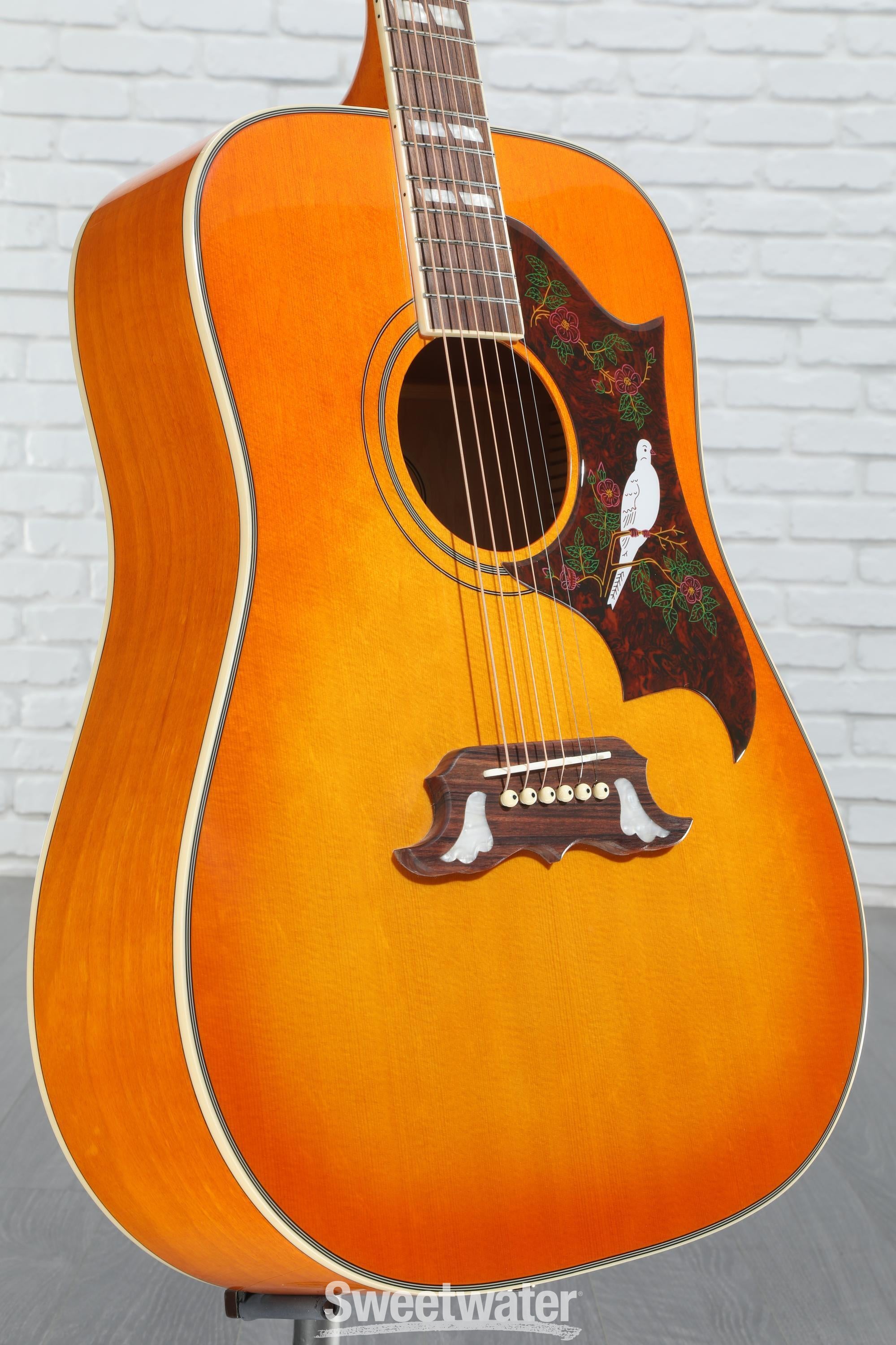 Epiphone Dove Studio Acoustic-electric Guitar - Violin Burst