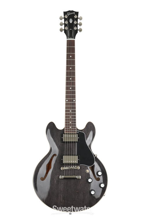 Gibson ES-339 Semi-hollowbody Electric Guitar - Trans Ebony Reviews |  Sweetwater